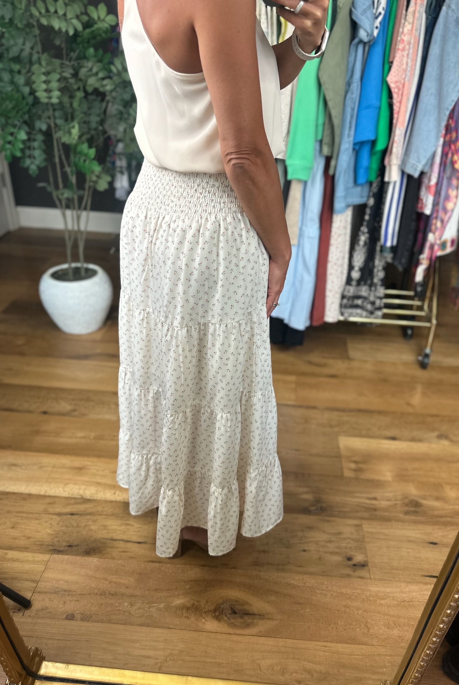 Going Your Way Tiered Maxi Skirt-Dresses-Wishlist-Anna Kaytes Boutique, Women's Fashion Boutique in Grinnell, Iowa