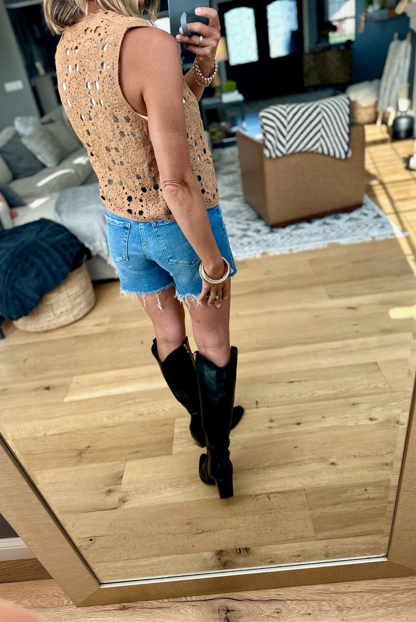 Closet Confession Knit Tie Vest-Wishlist-Anna Kaytes Boutique, Women's Fashion Boutique in Grinnell, Iowa