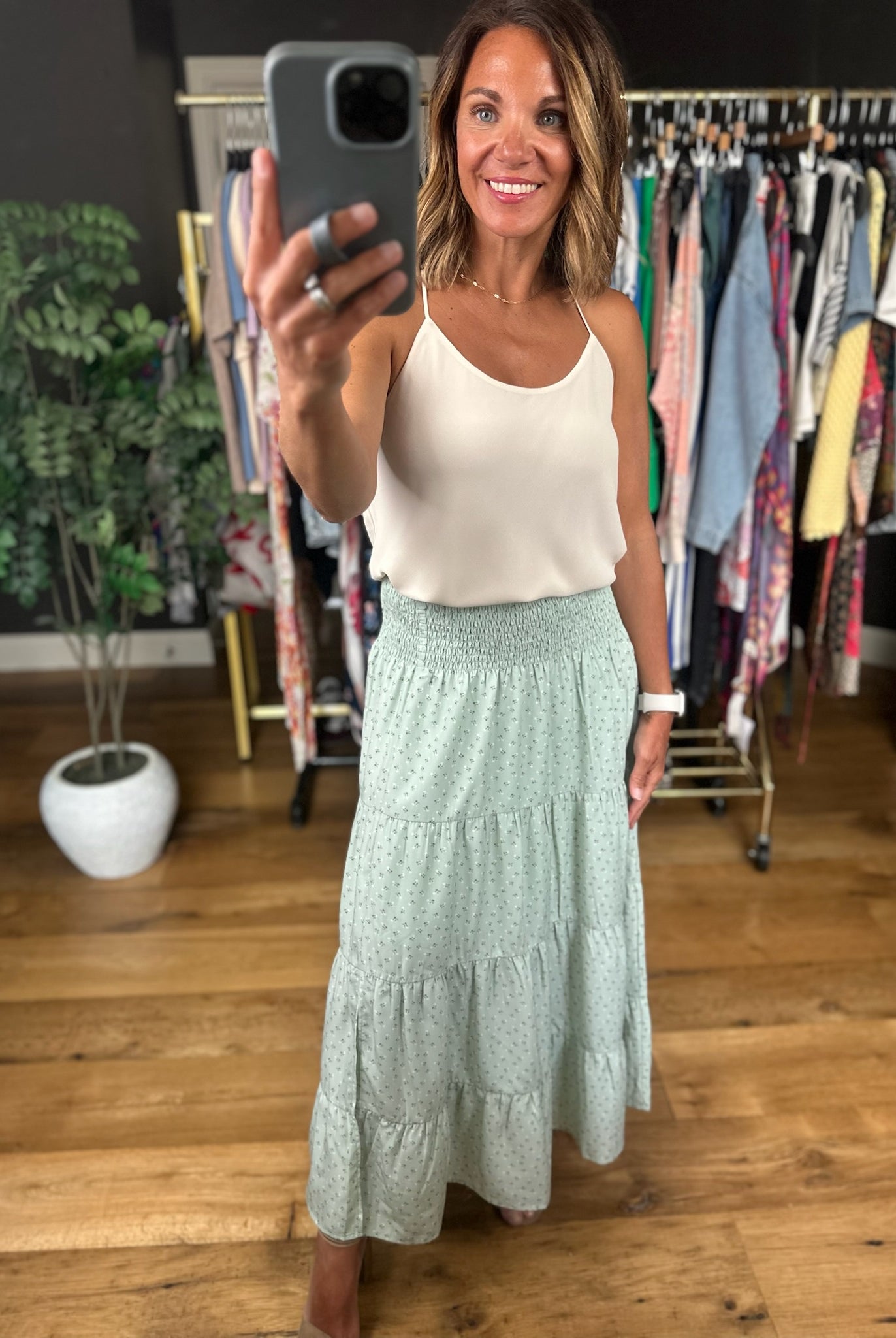 Going Your Way Tiered Maxi Skirt-Dresses-Wishlist-Anna Kaytes Boutique, Women's Fashion Boutique in Grinnell, Iowa