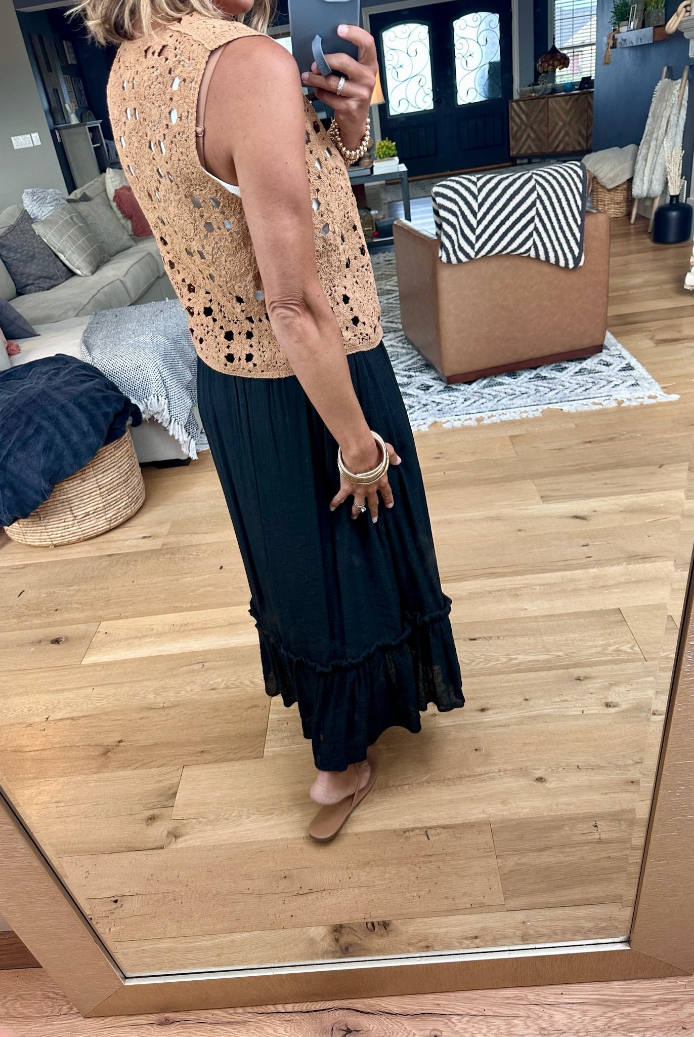 Closet Confession Knit Tie Vest-Wishlist-Anna Kaytes Boutique, Women's Fashion Boutique in Grinnell, Iowa