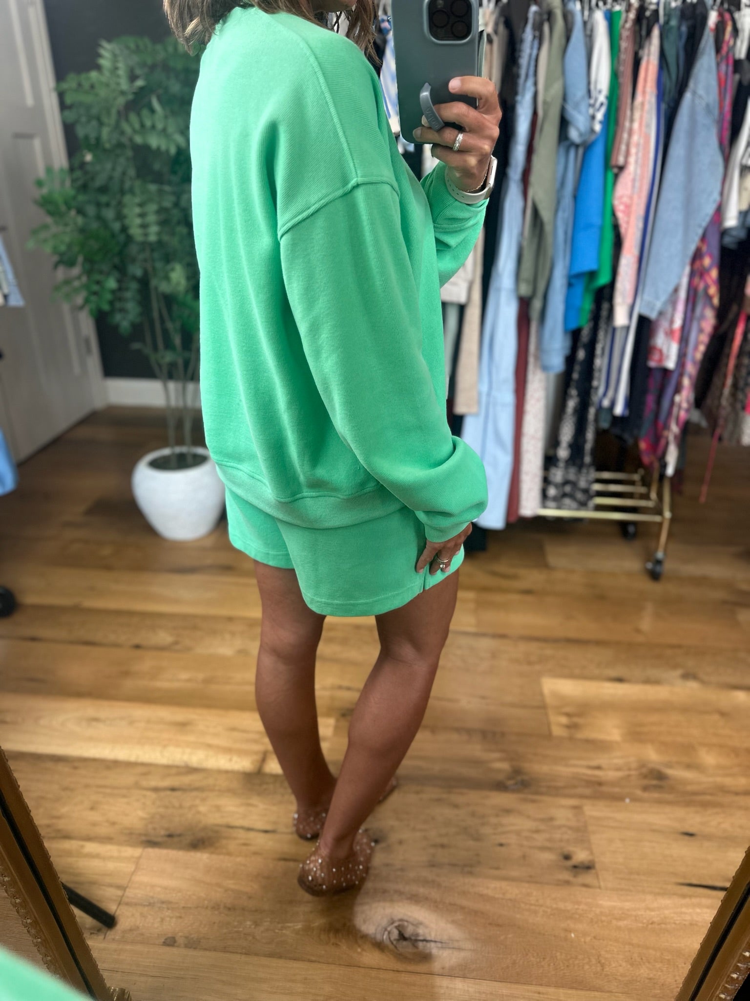 Lucky For Me 2-Piece Set-Short Sleeves-Wishlist-Anna Kaytes Boutique, Women's Fashion Boutique in Grinnell, Iowa