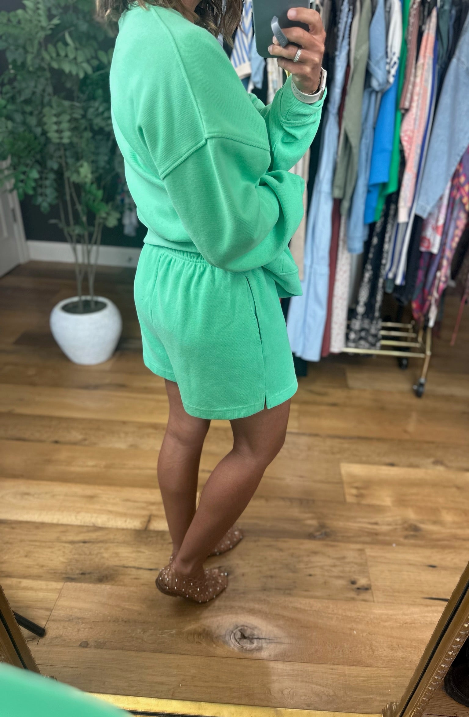 Lucky For Me 2-Piece Set-Short Sleeves-Wishlist-Anna Kaytes Boutique, Women's Fashion Boutique in Grinnell, Iowa