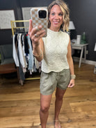 One I Love Patterned Knit Top - Cream-Entro-Anna Kaytes Boutique, Women's Fashion Boutique in Grinnell, Iowa