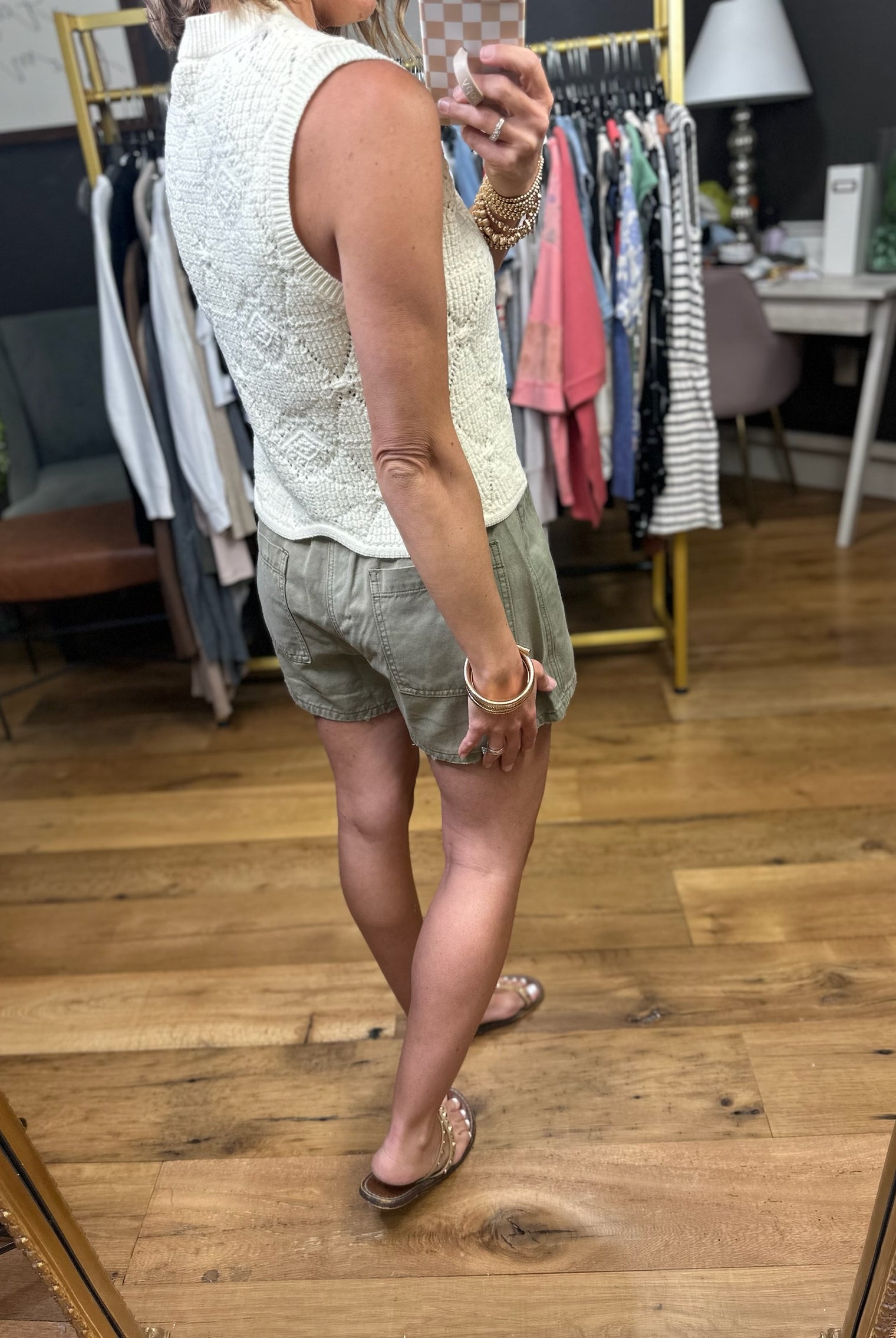 One I Love Patterned Knit Top - Cream-Entro-Anna Kaytes Boutique, Women's Fashion Boutique in Grinnell, Iowa