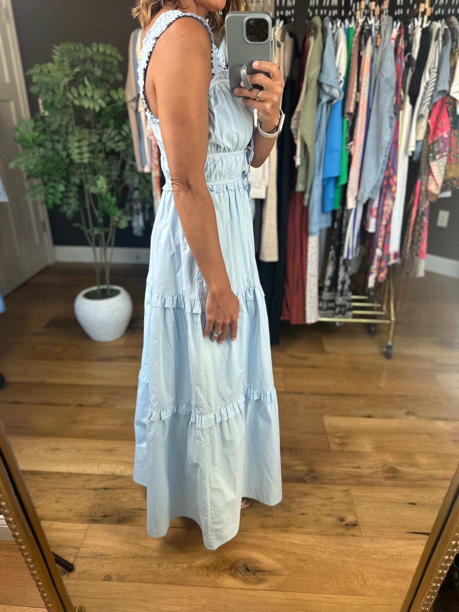 Spring Secrets Tiered Maxi Dress-Dresses-Wishlist-Anna Kaytes Boutique, Women's Fashion Boutique in Grinnell, Iowa