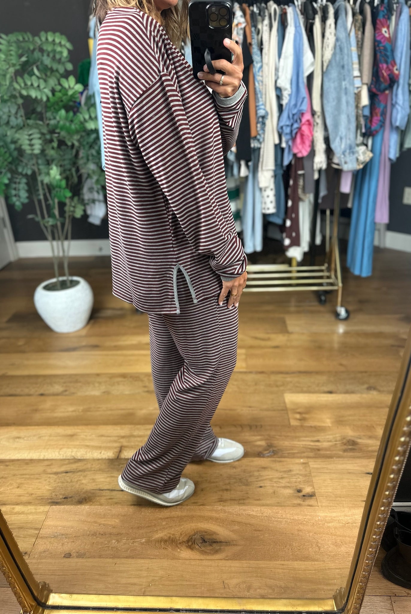 Find Your Way Striped 2-Piece Set-Two Piece Set-Wishlist-Anna Kaytes Boutique, Women's Fashion Boutique in Grinnell, Iowa