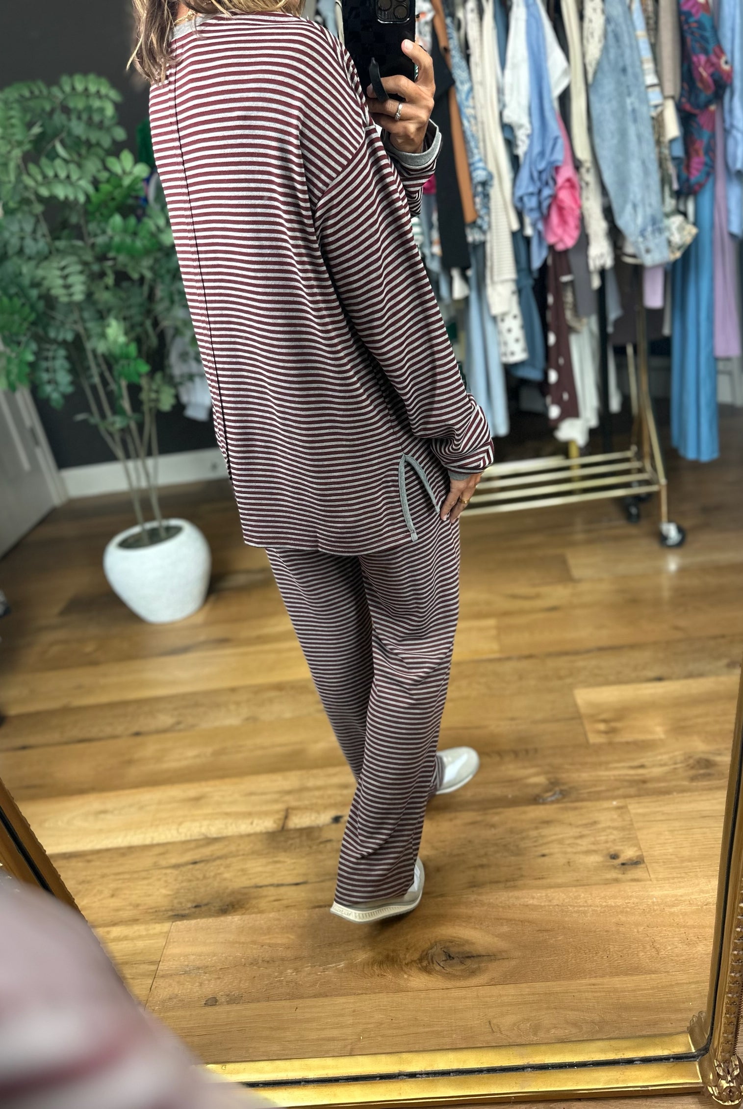 Find Your Way Striped 2-Piece Set-Two Piece Set-Wishlist-Anna Kaytes Boutique, Women's Fashion Boutique in Grinnell, Iowa