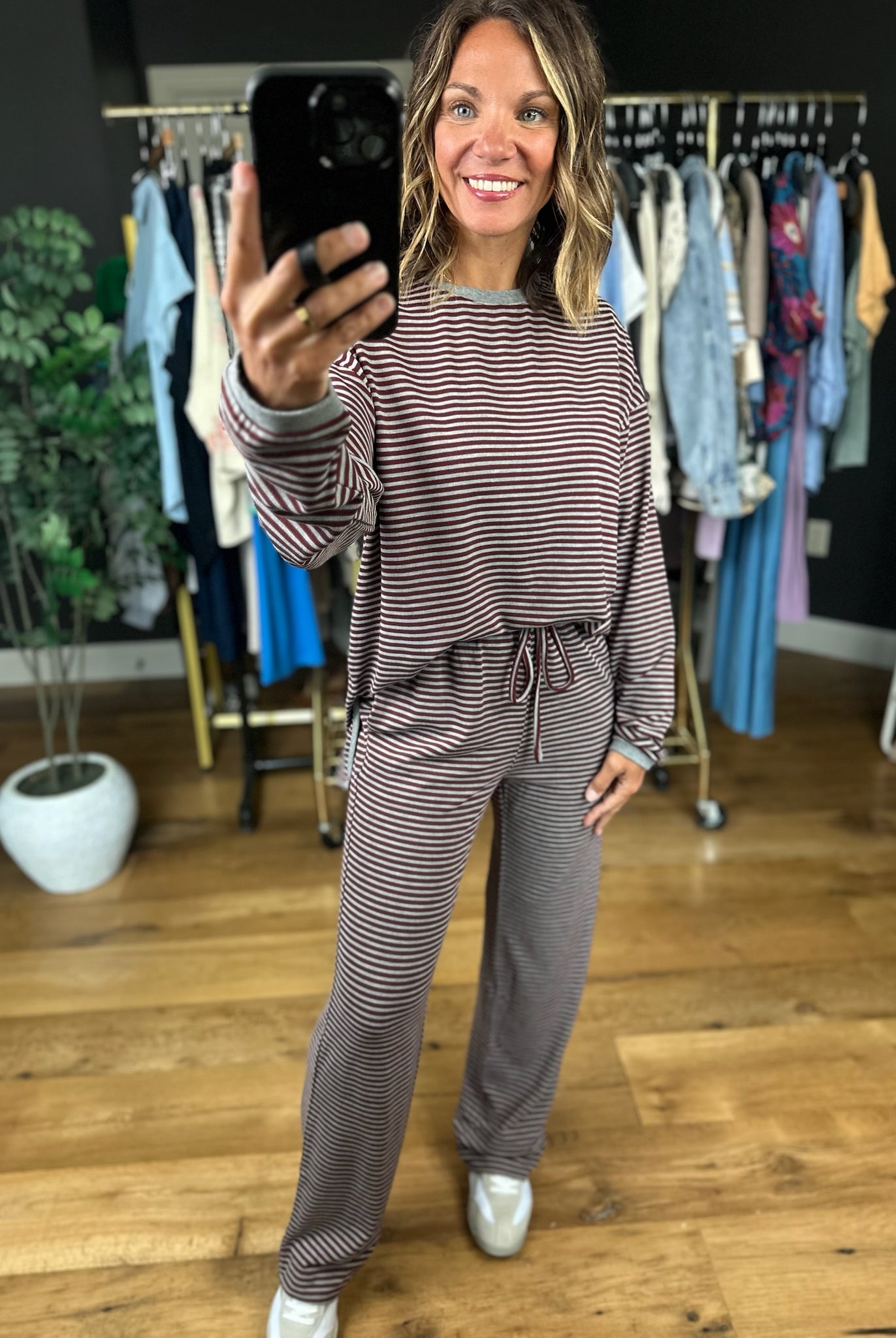 Find Your Way Striped 2-Piece Set-Two Piece Set-Wishlist-Anna Kaytes Boutique, Women's Fashion Boutique in Grinnell, Iowa