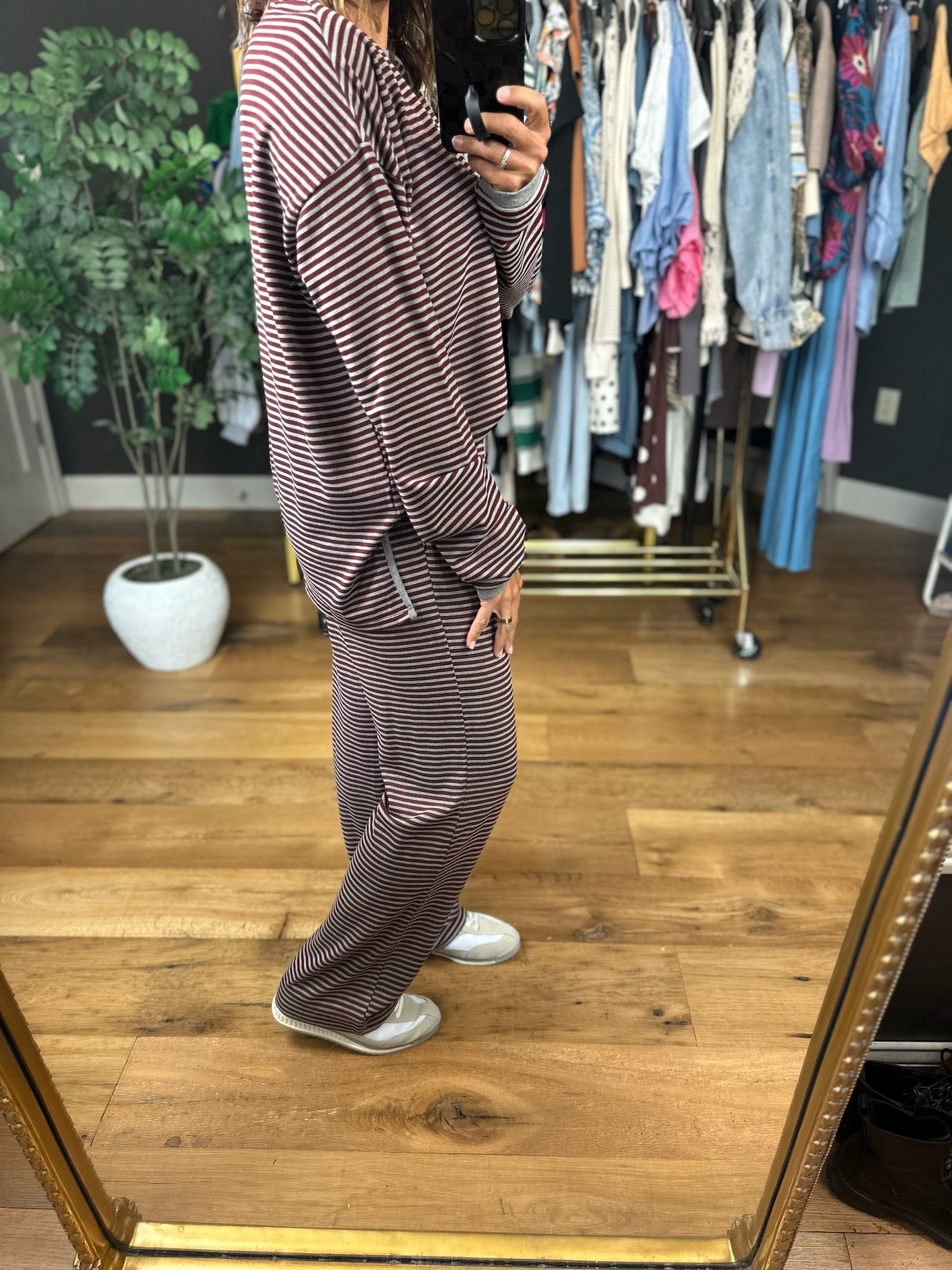 Find Your Way Striped 2-Piece Set-Two Piece Set-Wishlist-Anna Kaytes Boutique, Women's Fashion Boutique in Grinnell, Iowa
