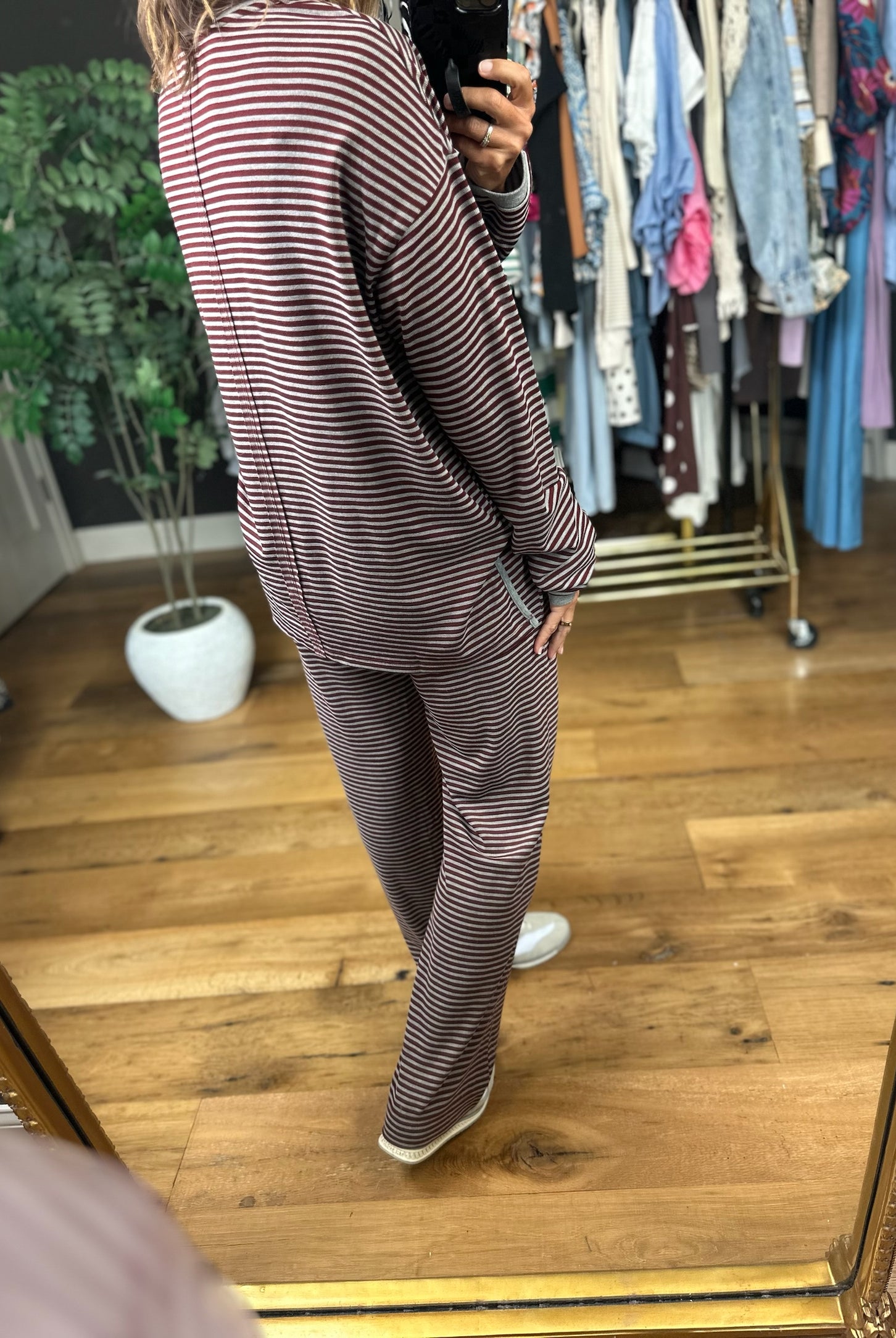 Find Your Way Striped 2-Piece Set-Two Piece Set-Wishlist-Anna Kaytes Boutique, Women's Fashion Boutique in Grinnell, Iowa