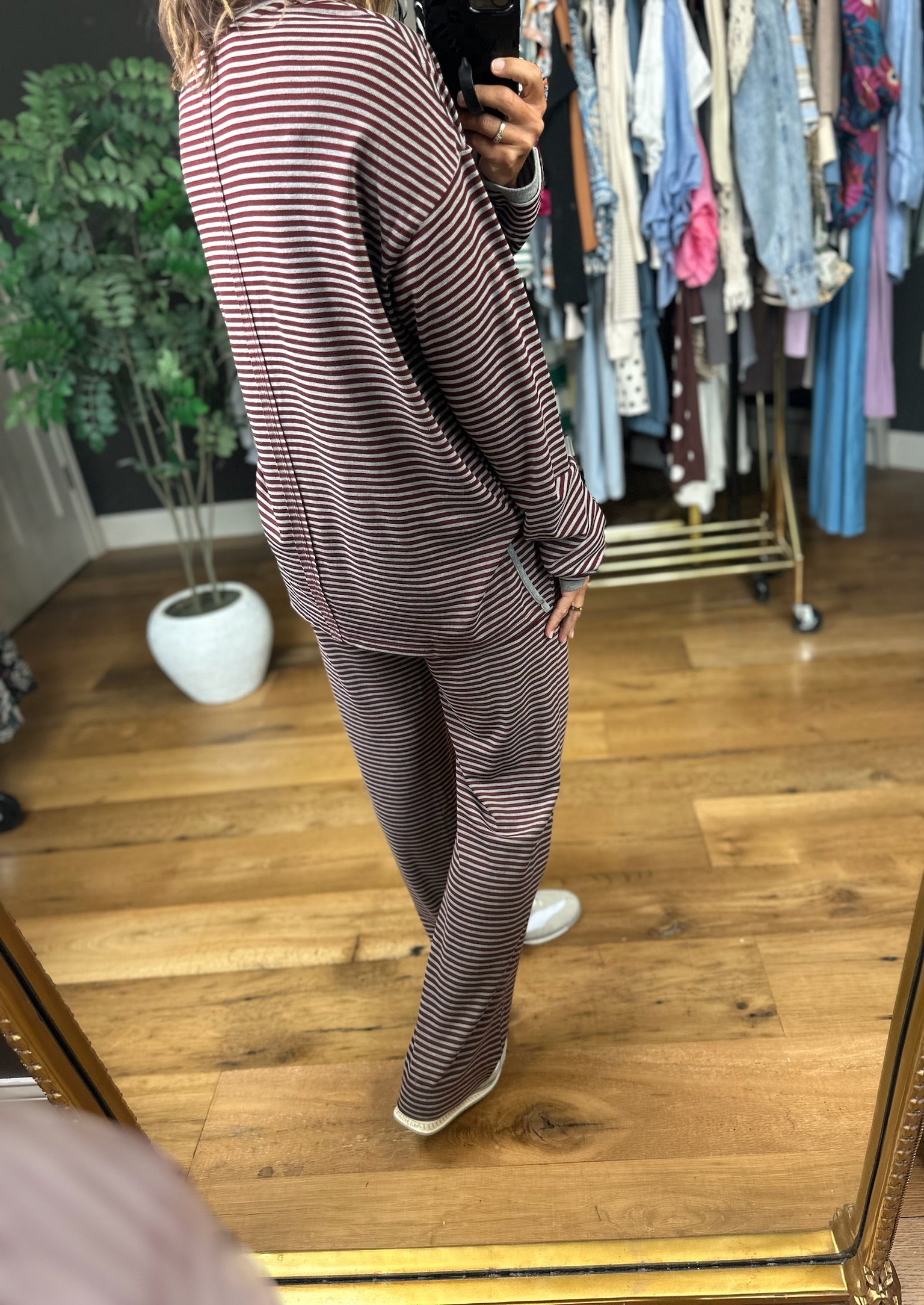 Find Your Way Striped 2-Piece Set-Two Piece Set-Wishlist-Anna Kaytes Boutique, Women's Fashion Boutique in Grinnell, Iowa