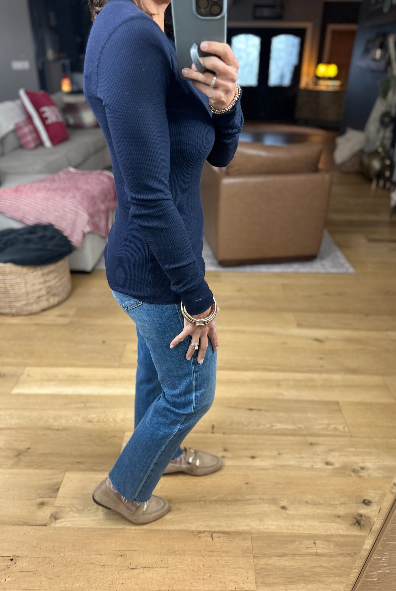 The Paige Ribbed Long Sleeve Top-Long Sleeves-Active Basics-Anna Kaytes Boutique, Women's Fashion Boutique in Grinnell, Iowa