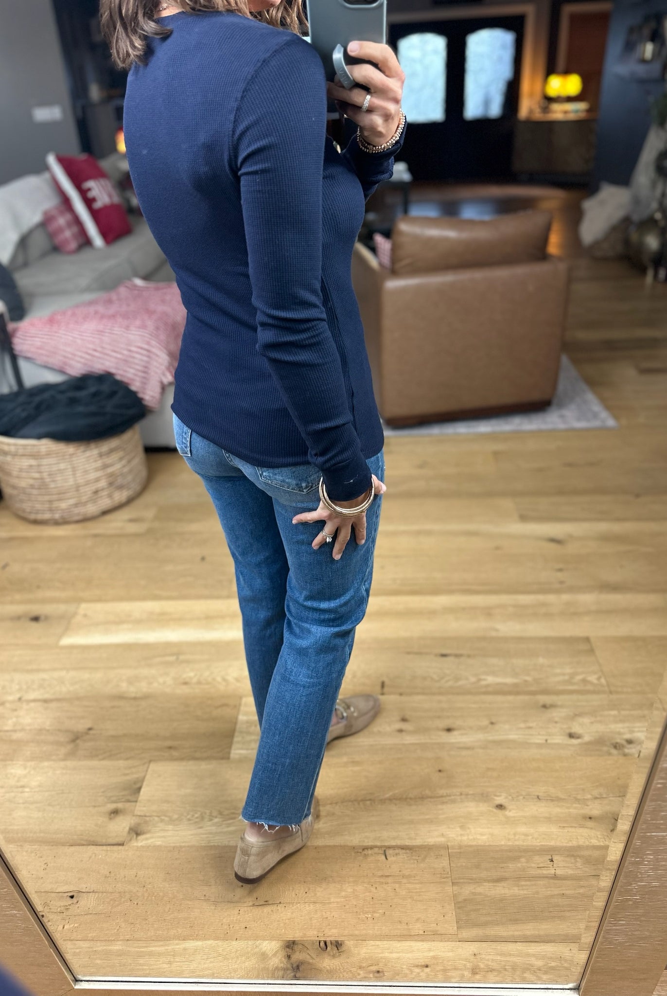 The Paige Ribbed Long Sleeve Top-Long Sleeves-Active Basics-Anna Kaytes Boutique, Women's Fashion Boutique in Grinnell, Iowa