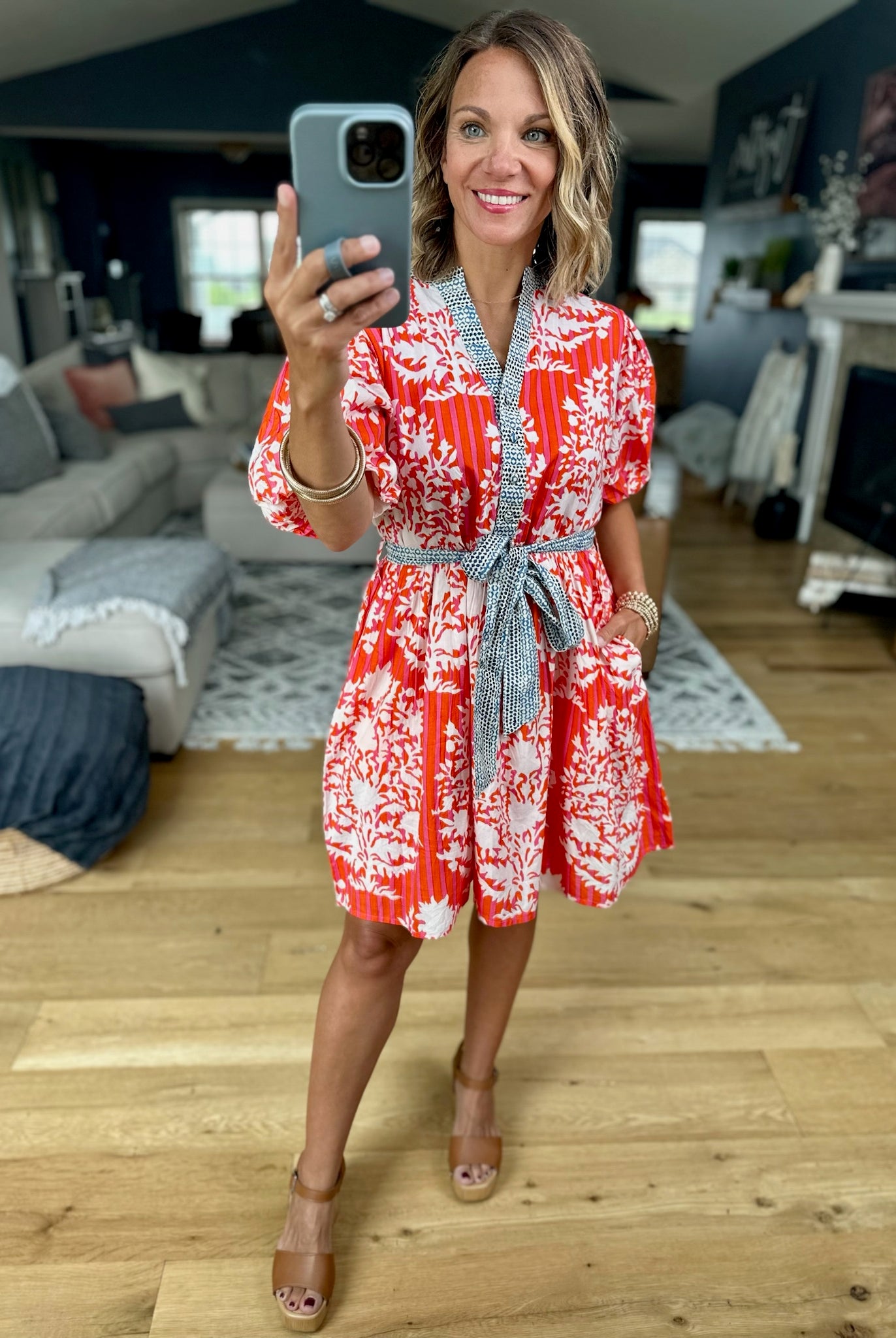 Own The Room Pocket Dress-THML-Anna Kaytes Boutique, Women's Fashion Boutique in Grinnell, Iowa