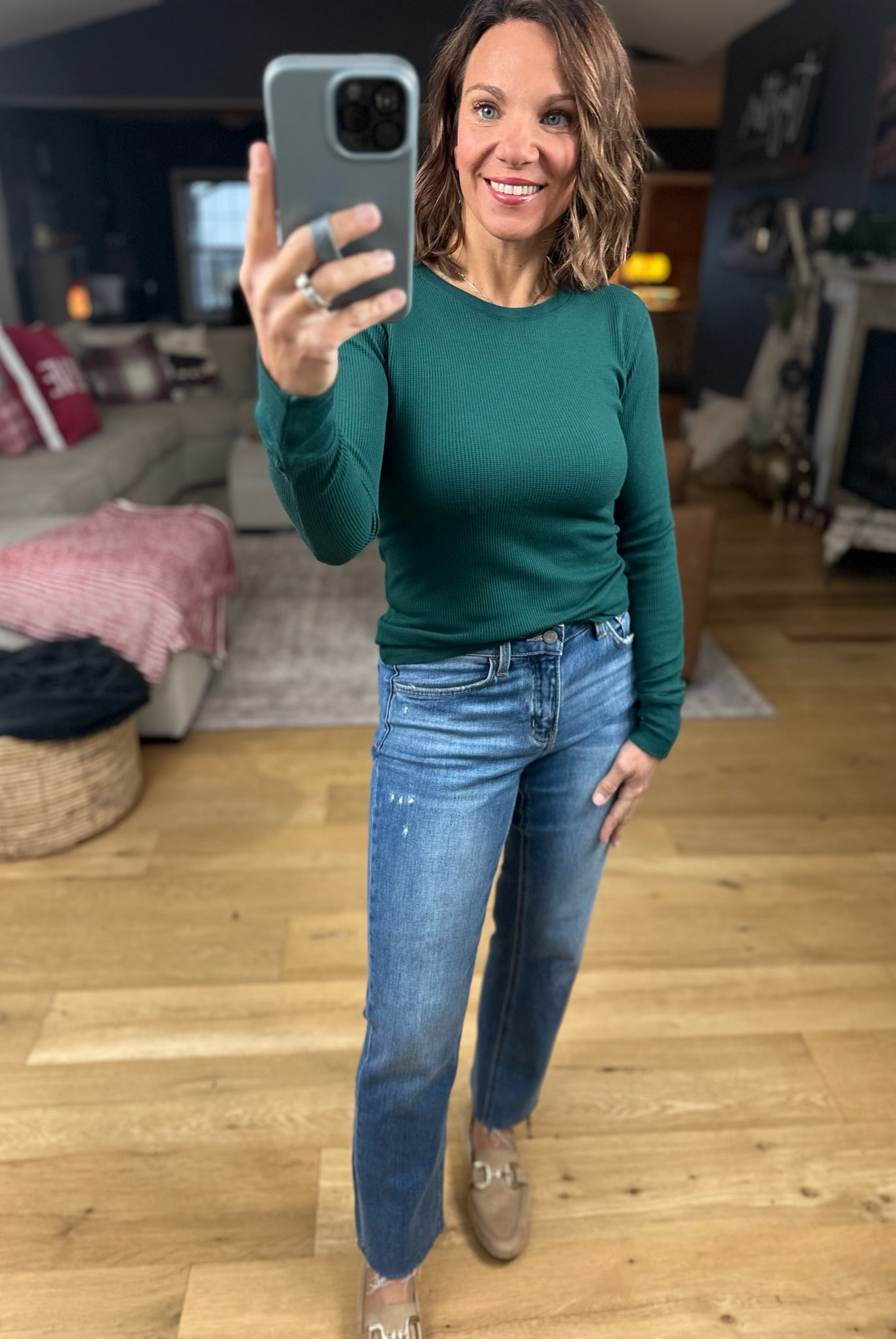 The Paige Ribbed Long Sleeve Top-Long Sleeves-Active Basics-Anna Kaytes Boutique, Women's Fashion Boutique in Grinnell, Iowa