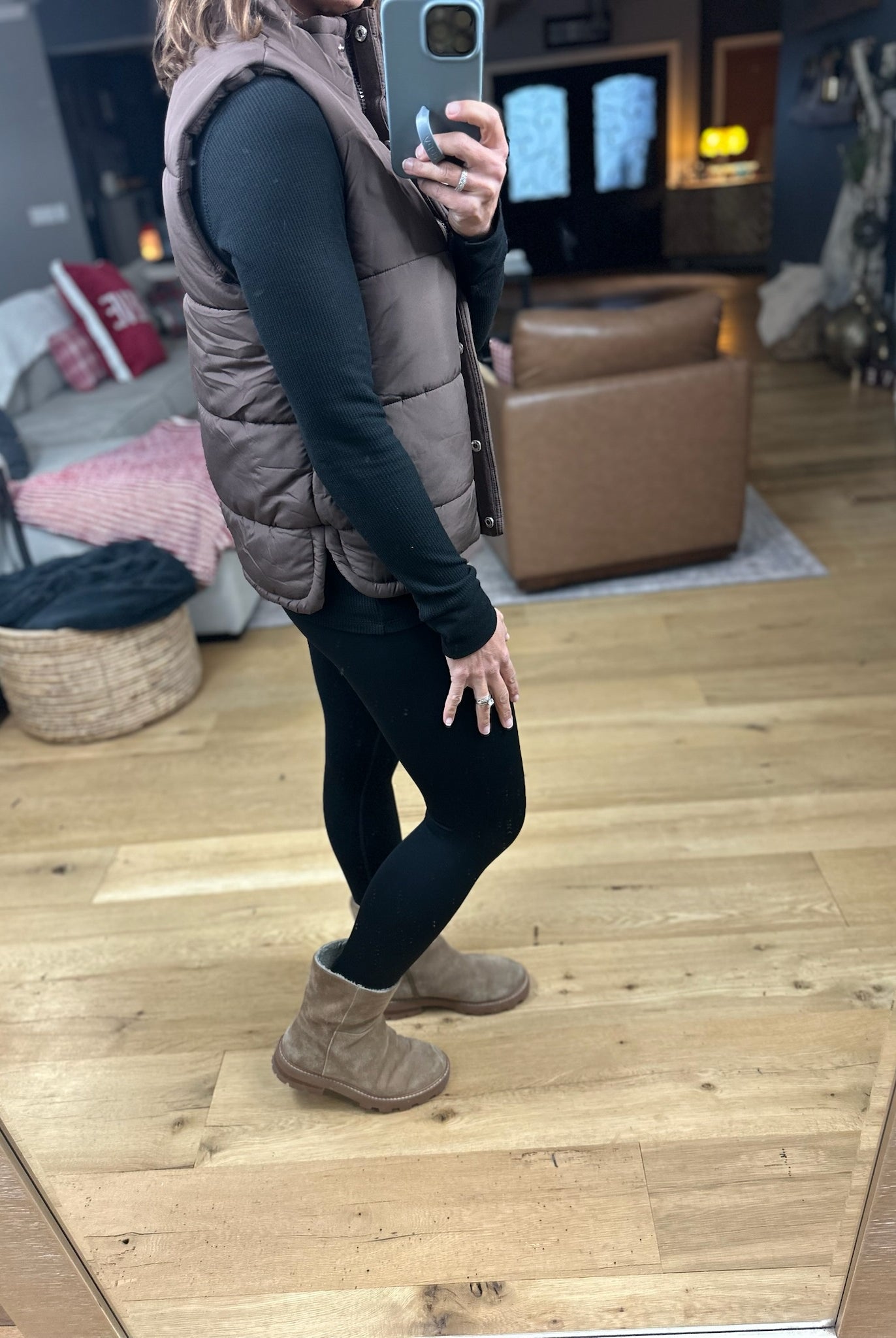 The Peyton Puffer Vest-Sweaters-Zenana-Anna Kaytes Boutique, Women's Fashion Boutique in Grinnell, Iowa