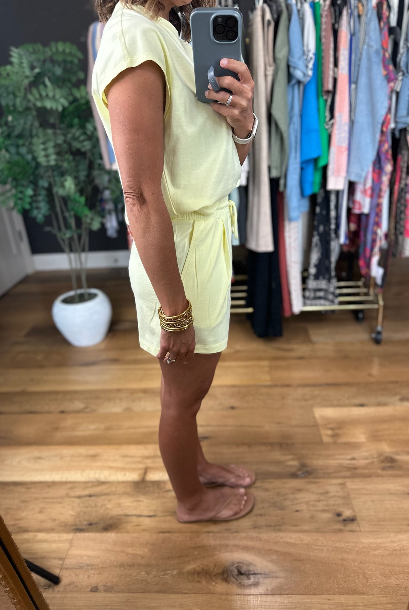 Loved In 2-Piece Set-Short Sleeves-Double Zero-Anna Kaytes Boutique, Women's Fashion Boutique in Grinnell, Iowa