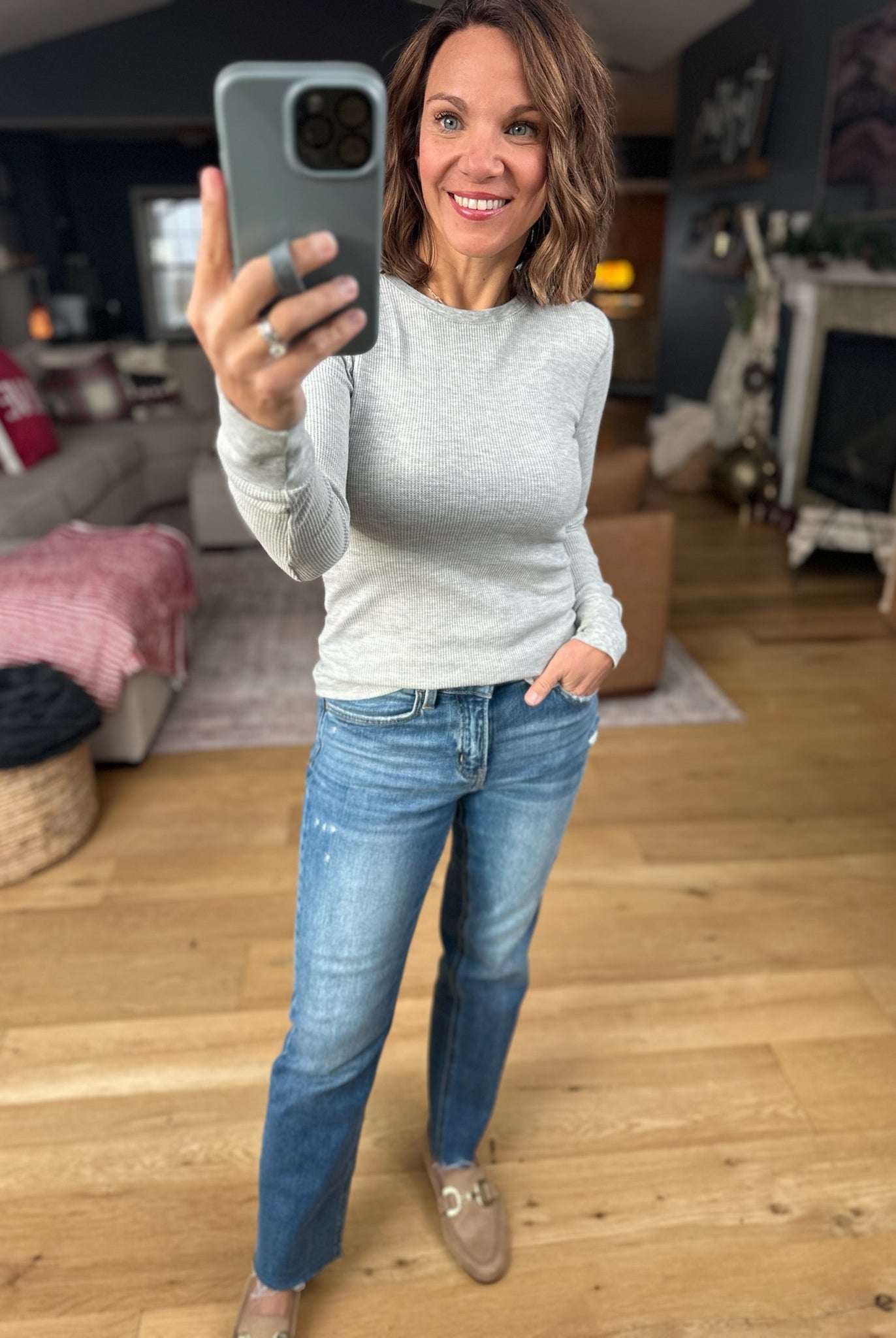 The Paige Ribbed Long Sleeve Top-Long Sleeves-Active Basics-Anna Kaytes Boutique, Women's Fashion Boutique in Grinnell, Iowa