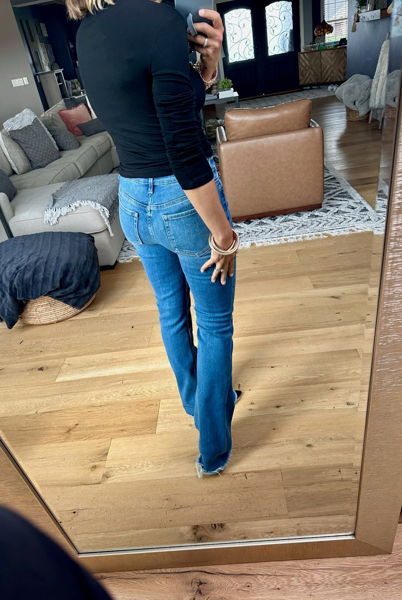 The Tara Mid-Rise Flare Denim-Vervet-Anna Kaytes Boutique, Women's Fashion Boutique in Grinnell, Iowa