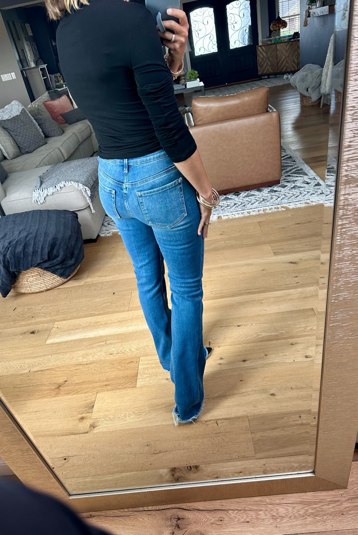 The Tara Mid-Rise Flare Denim-Vervet-Anna Kaytes Boutique, Women's Fashion Boutique in Grinnell, Iowa