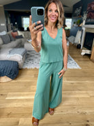 Z-Supply Juniper Tank + Wide-Leg Pant Set-Z Supply-Anna Kaytes Boutique, Women's Fashion Boutique in Grinnell, Iowa