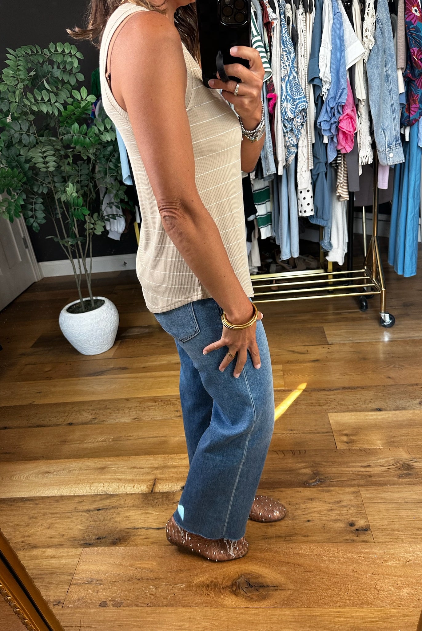 Make It Work Ribbed Tank - Thread & Supply-Sleeveless-Thread & Supply-Anna Kaytes Boutique, Women's Fashion Boutique in Grinnell, Iowa
