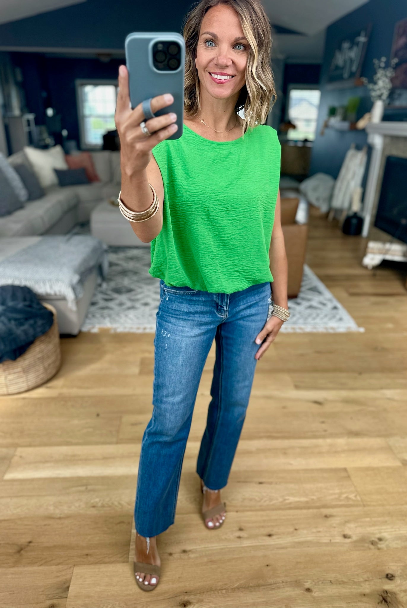 Breaking Free Boxy Top-Sleeveless-Les Amis-Anna Kaytes Boutique, Women's Fashion Boutique in Grinnell, Iowa