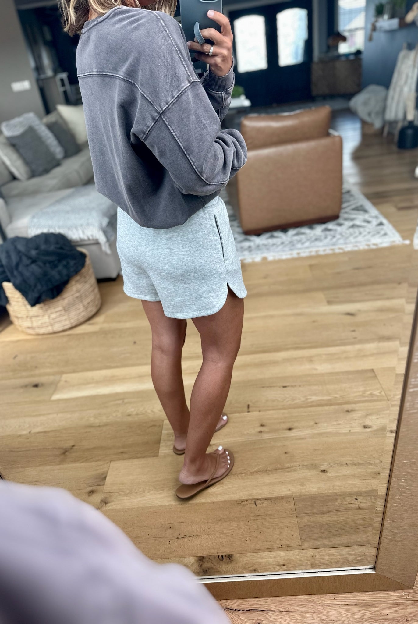 The Alyssa Pocket Sweat Short-Zenana-Anna Kaytes Boutique, Women's Fashion Boutique in Grinnell, Iowa