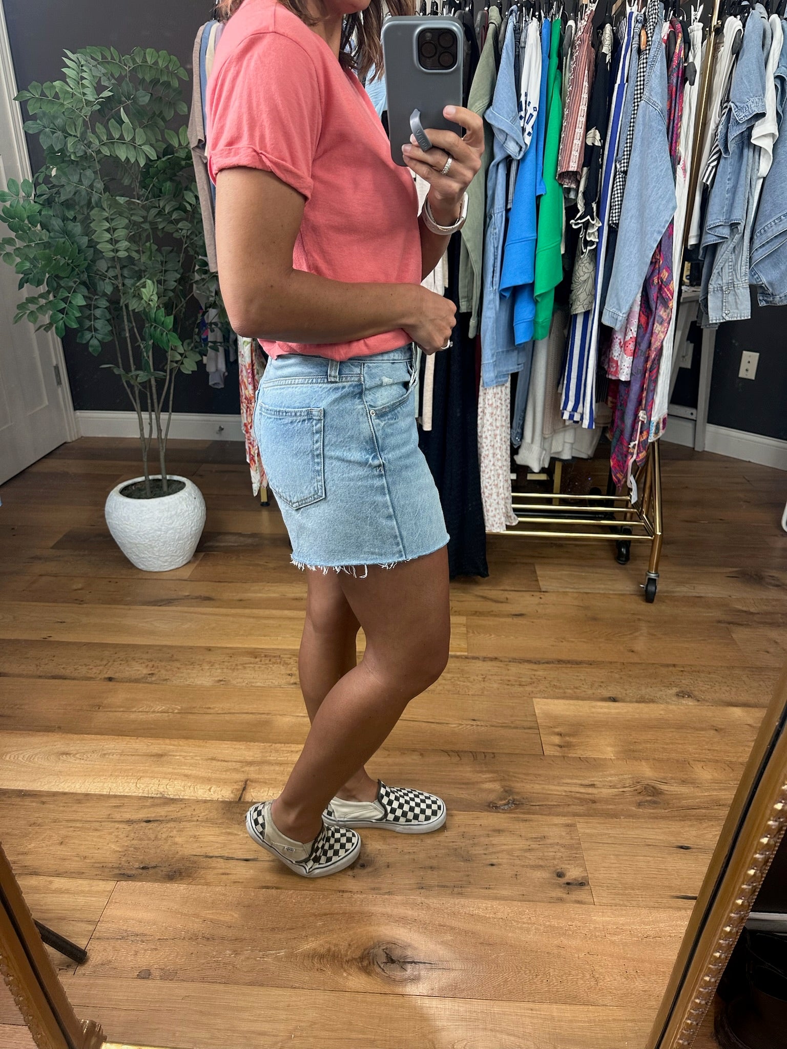 Z Supply Alex High-Rise Vintage Cut-Off light wash-Shorts-Z Supply-Anna Kaytes Boutique, Women's Fashion Boutique in Grinnell, Iowa