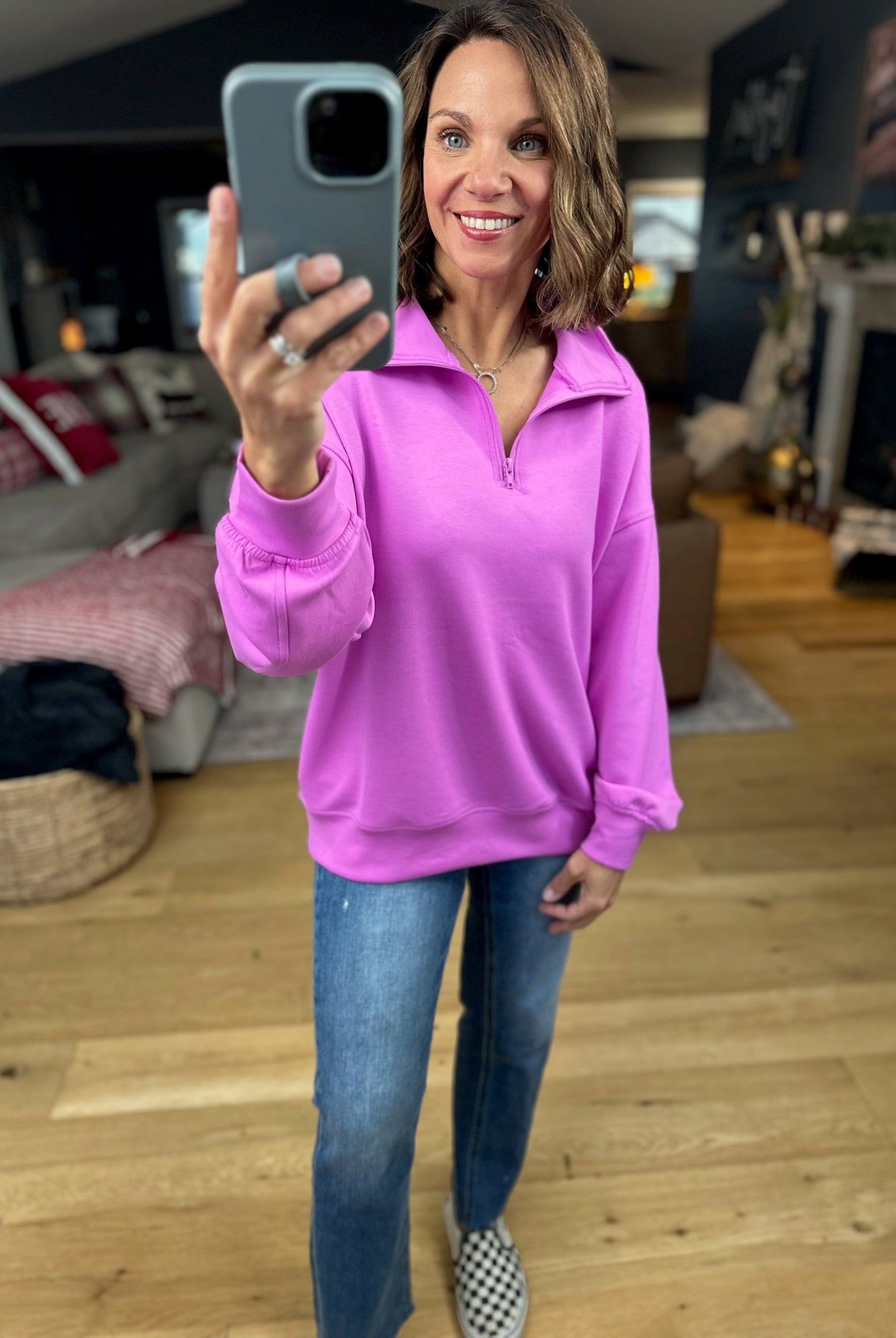 All True Things Pocket Pullover-Sweaters-Zenana-Anna Kaytes Boutique, Women's Fashion Boutique in Grinnell, Iowa