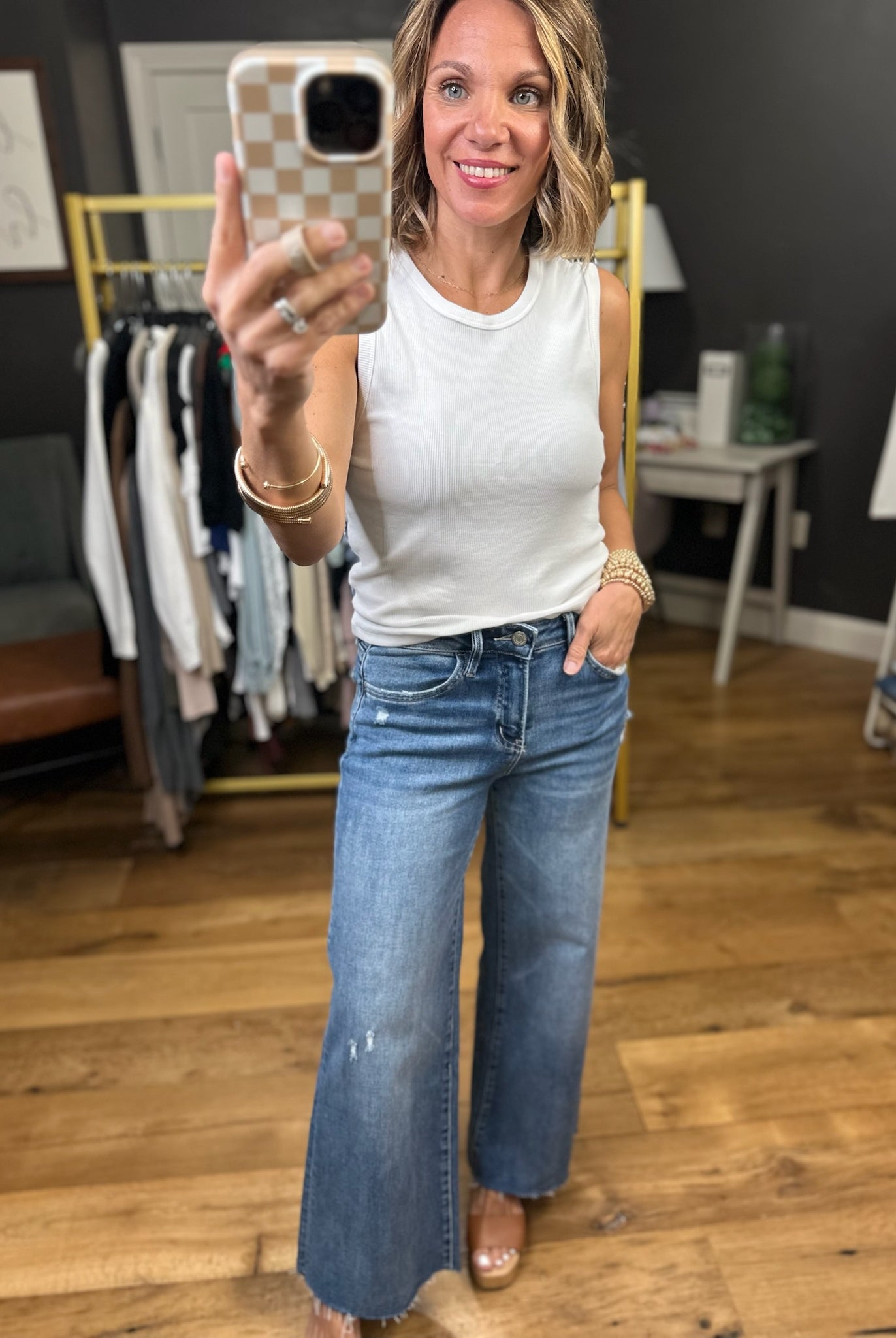 The Bailor High-Rise Wide-Leg Denim-Vervet-Anna Kaytes Boutique, Women's Fashion Boutique in Grinnell, Iowa