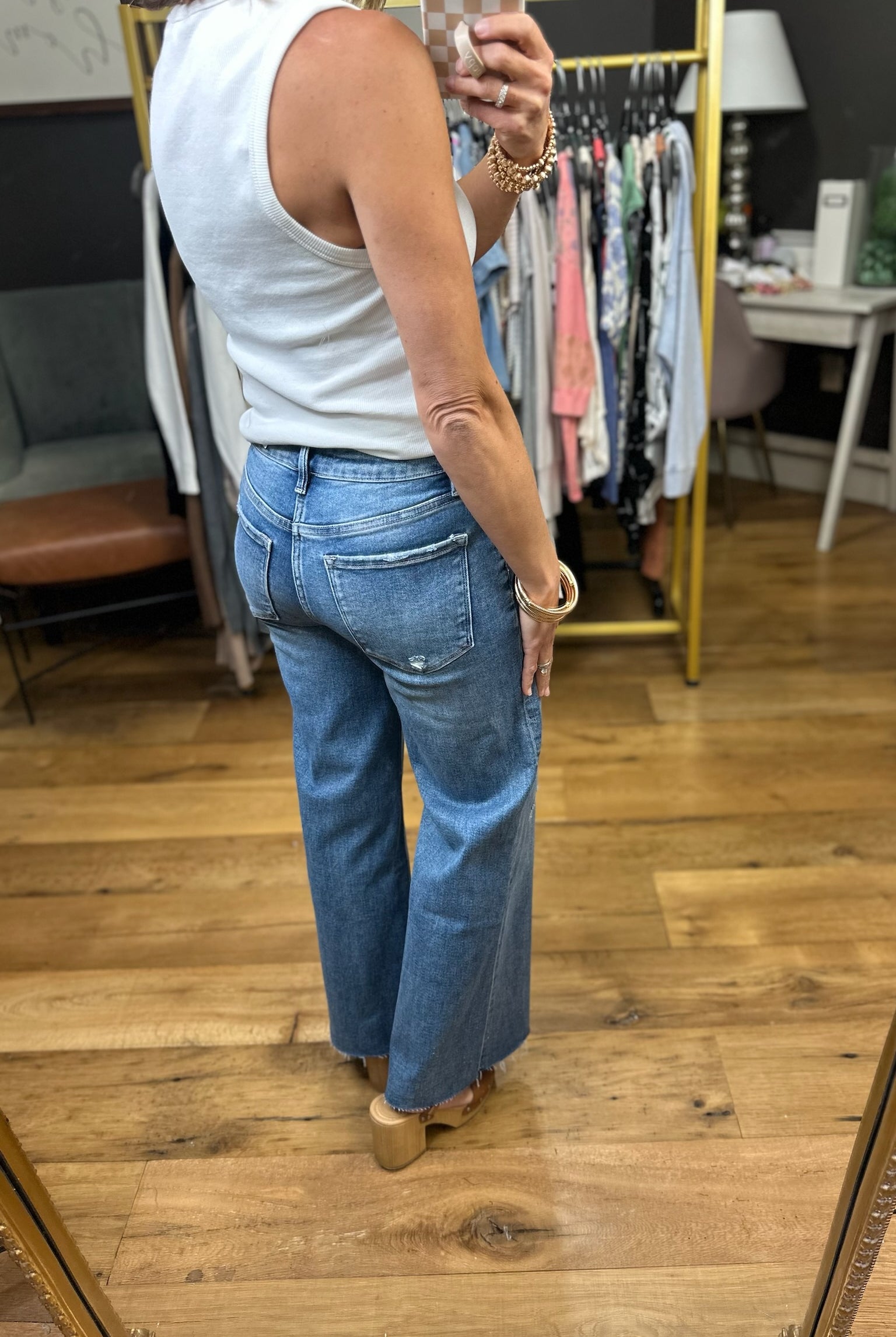 The Bailor High-Rise Wide-Leg Denim-Vervet-Anna Kaytes Boutique, Women's Fashion Boutique in Grinnell, Iowa