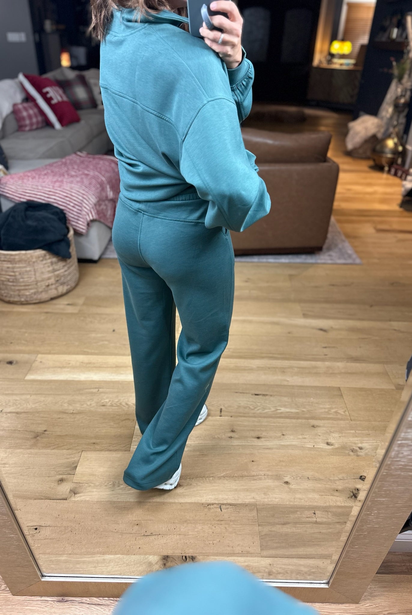 The Emma 3/4 Zip Pullover + Pant Set-Sweaters-Zenana-Anna Kaytes Boutique, Women's Fashion Boutique in Grinnell, Iowa