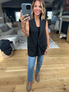 Stop & Stare Button Vest-Doe & Rae-Anna Kaytes Boutique, Women's Fashion Boutique in Grinnell, Iowa