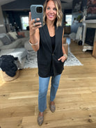 Stop & Stare Button Vest-Doe & Rae-Anna Kaytes Boutique, Women's Fashion Boutique in Grinnell, Iowa