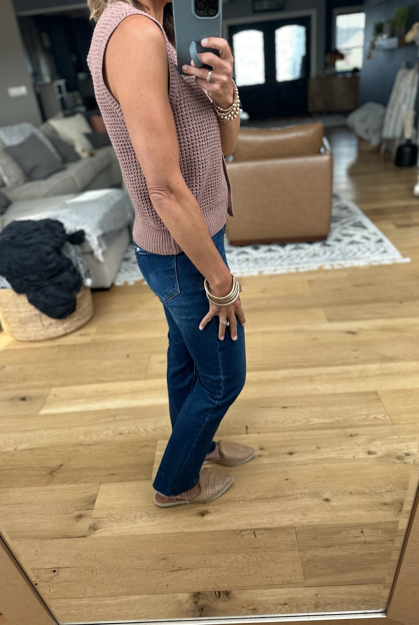 Everything I Need Button-Down Knit Vest-Staccato-Anna Kaytes Boutique, Women's Fashion Boutique in Grinnell, Iowa