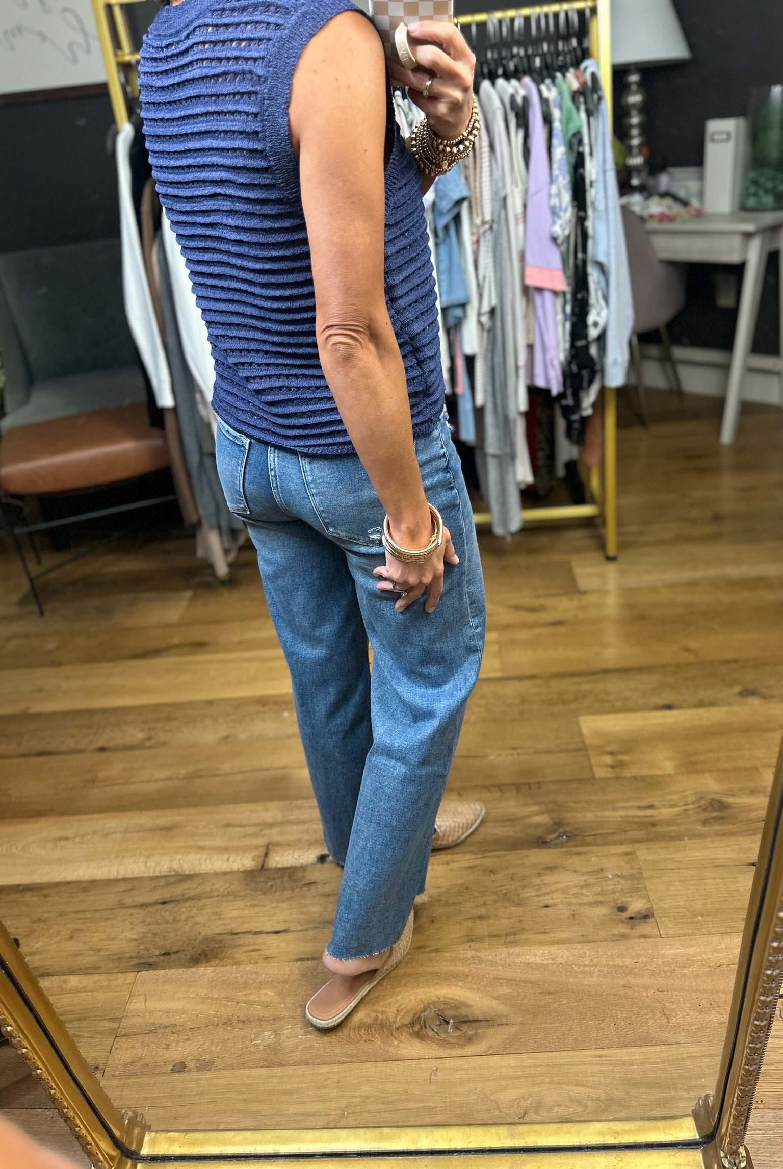 In True Comfort Crochet Knit Top - Multiple Options-Short Sleeves-By together W1459-Anna Kaytes Boutique, Women's Fashion Boutique in Grinnell, Iowa