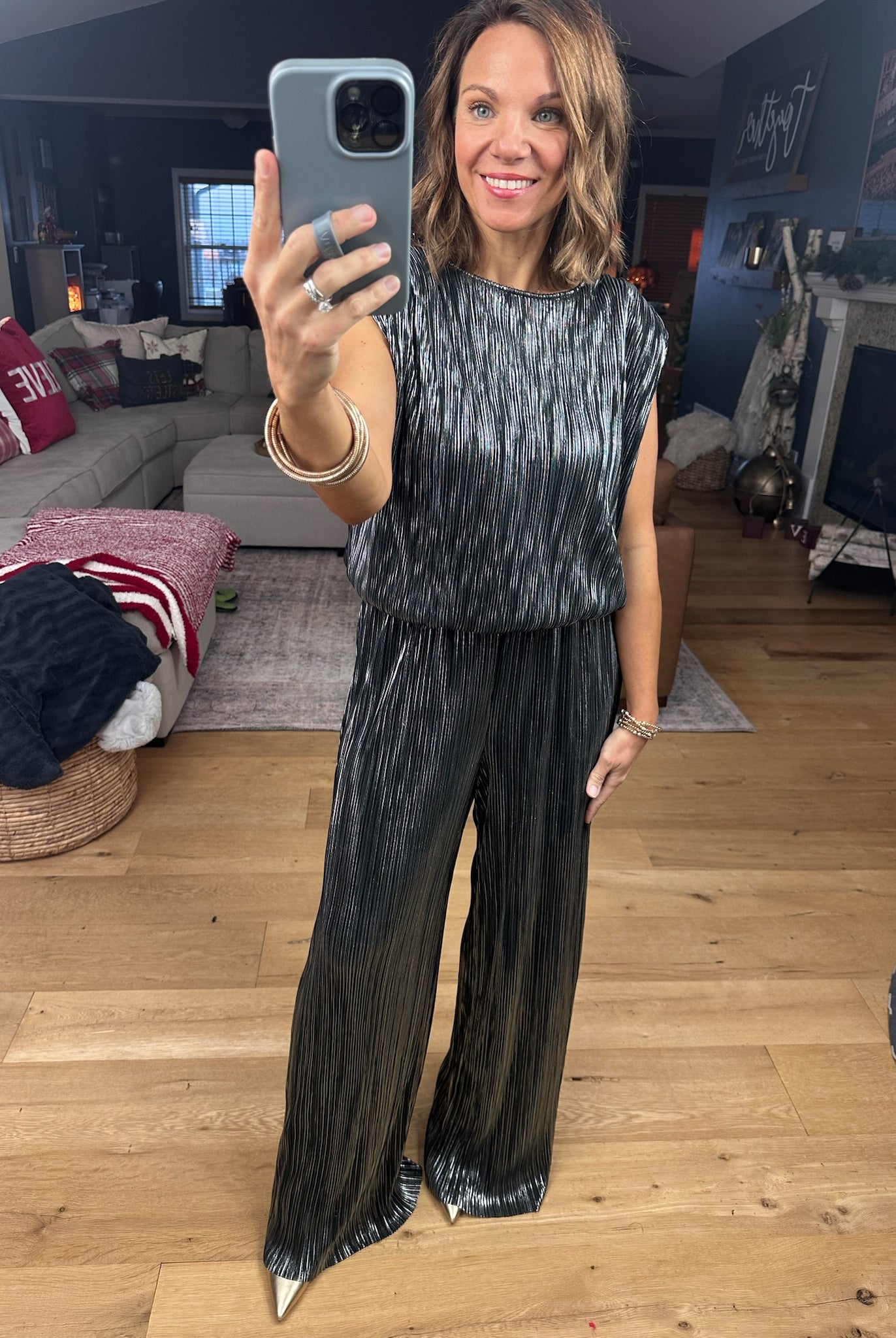 Sips Of Sparkle 2-Piece Set-Dresses-Skies Are Blue-Anna Kaytes Boutique, Women's Fashion Boutique in Grinnell, Iowa