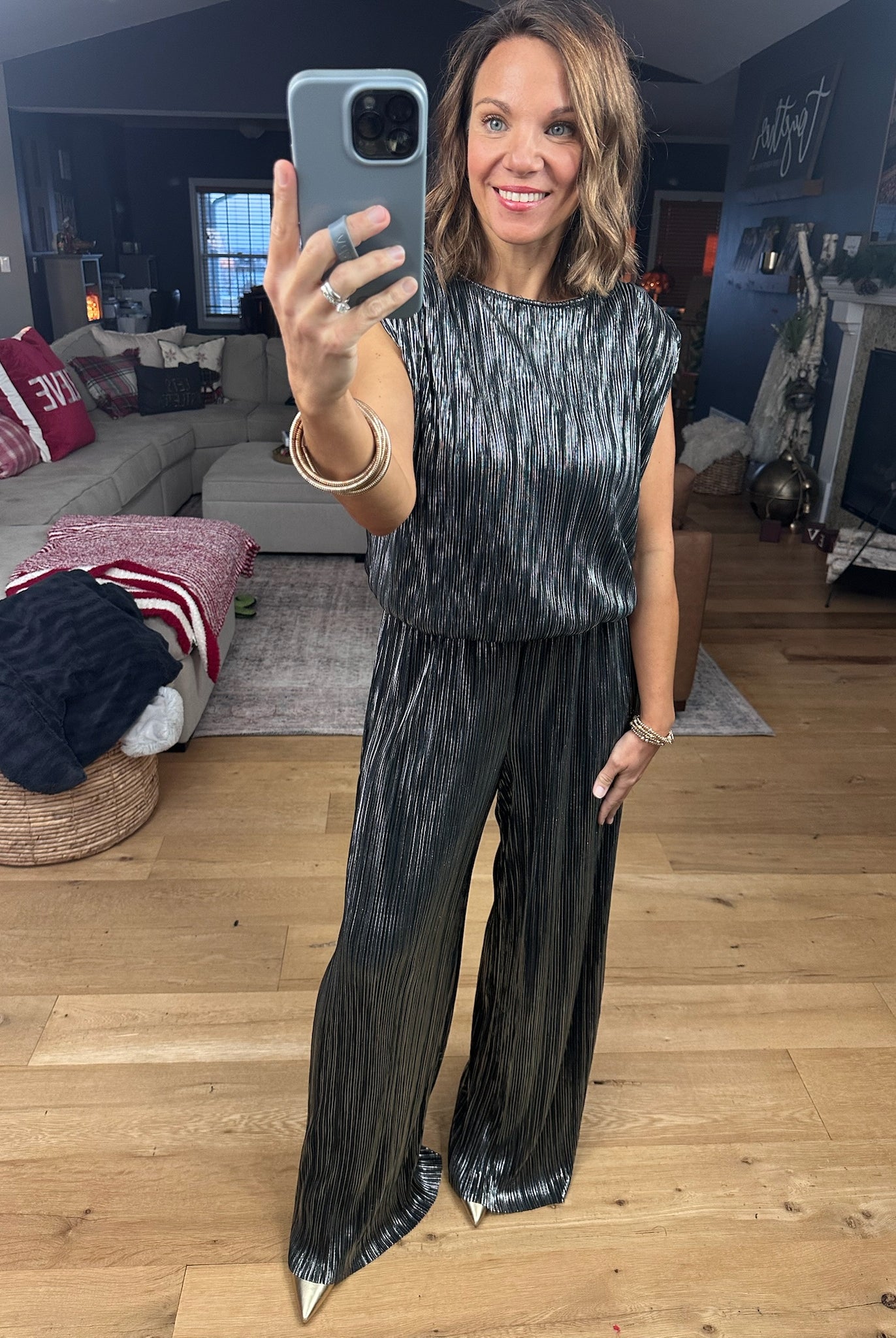 Sips Of Sparkle 2-Piece Set-Dresses-Skies Are Blue-Anna Kaytes Boutique, Women's Fashion Boutique in Grinnell, Iowa