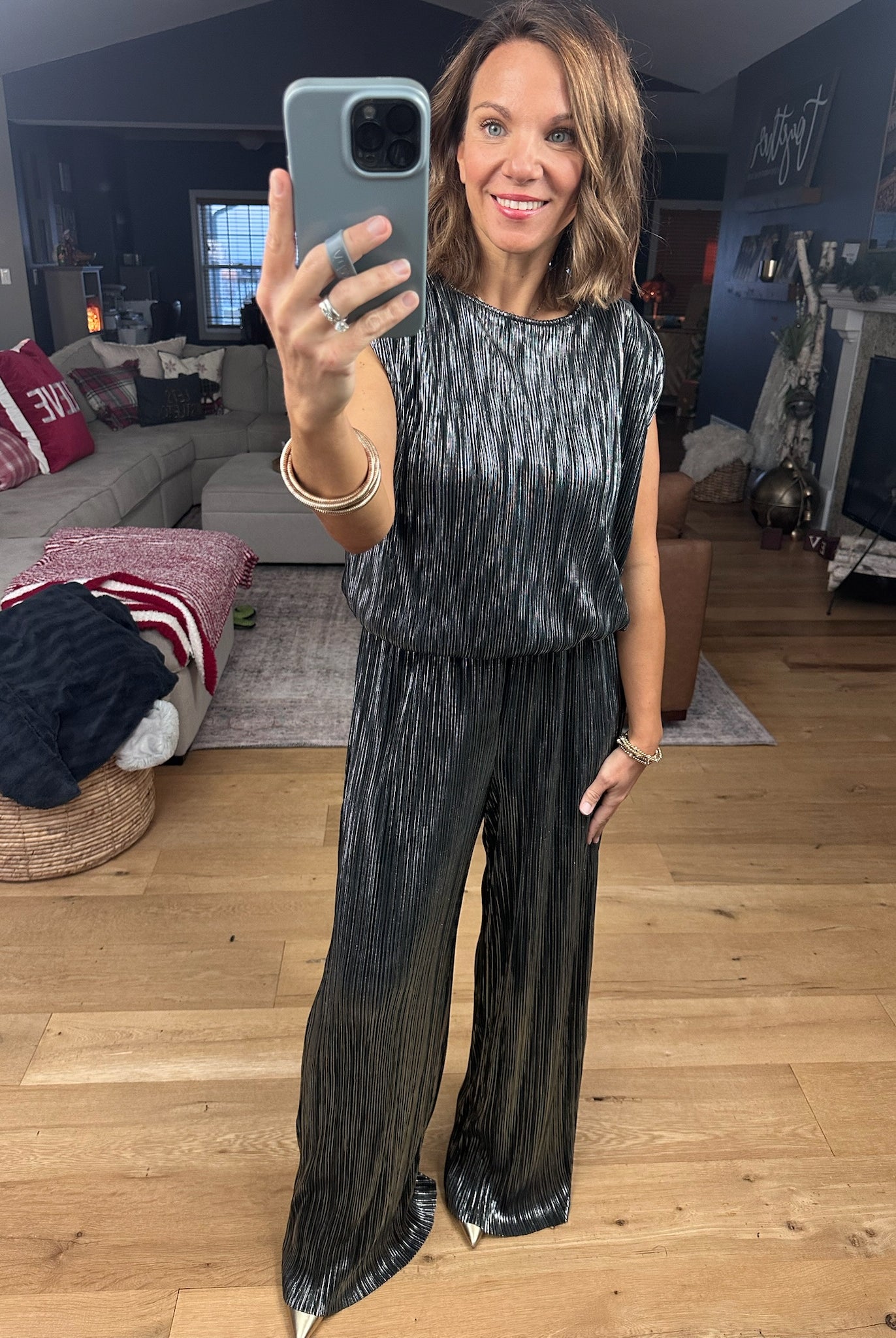 Sips Of Sparkle 2-Piece Set-Dresses-Skies Are Blue-Anna Kaytes Boutique, Women's Fashion Boutique in Grinnell, Iowa