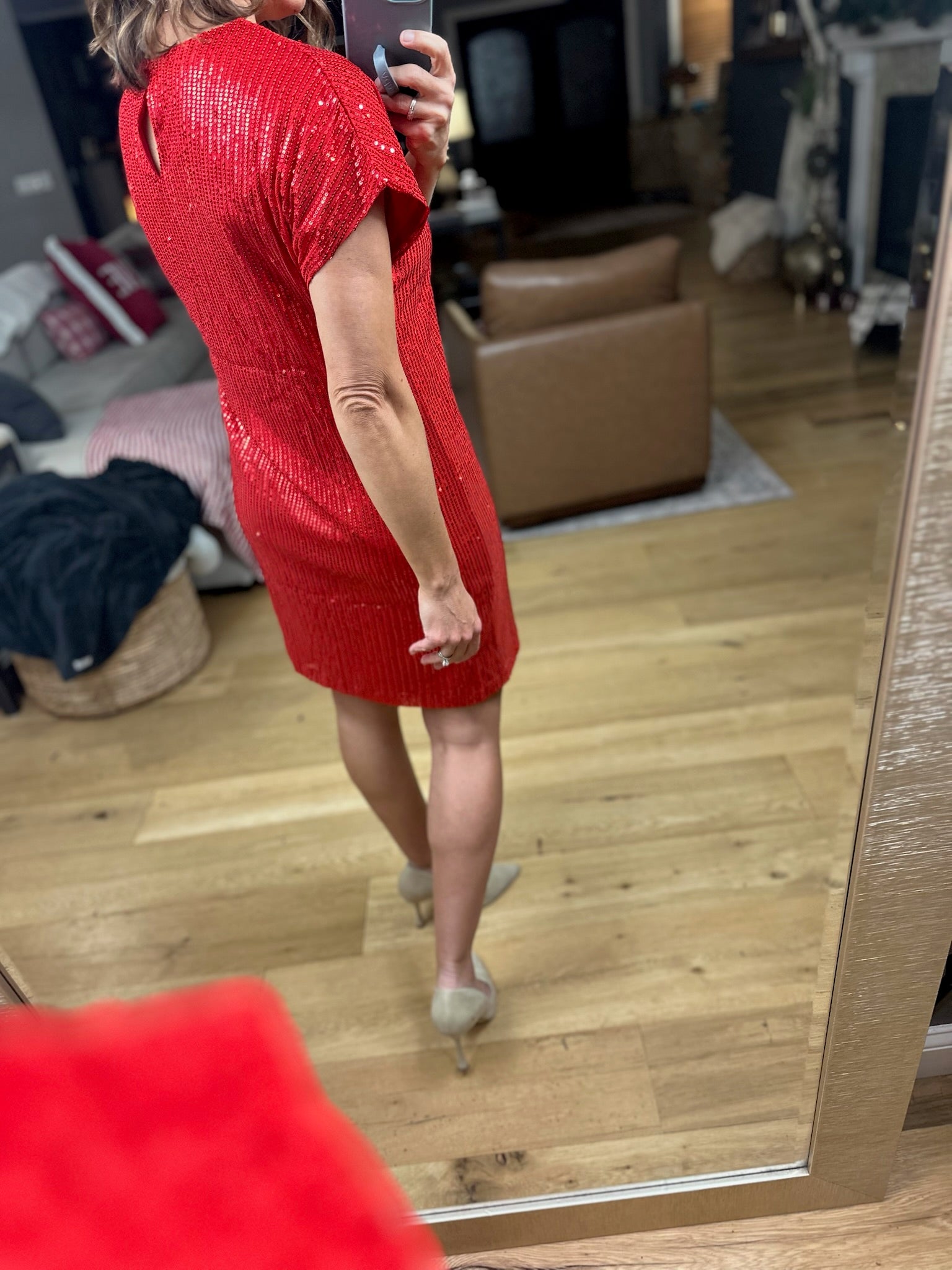 Star Of The Show Sequin Dress-Dresses-Vine & Love-Anna Kaytes Boutique, Women's Fashion Boutique in Grinnell, Iowa