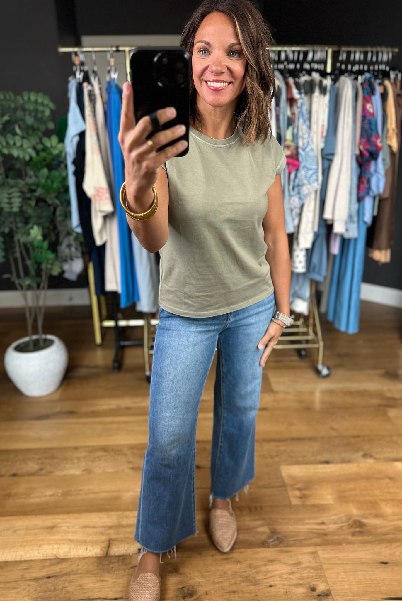 Growing Up Vintage Top-Short Sleeves-Be Cool-Anna Kaytes Boutique, Women's Fashion Boutique in Grinnell, Iowa