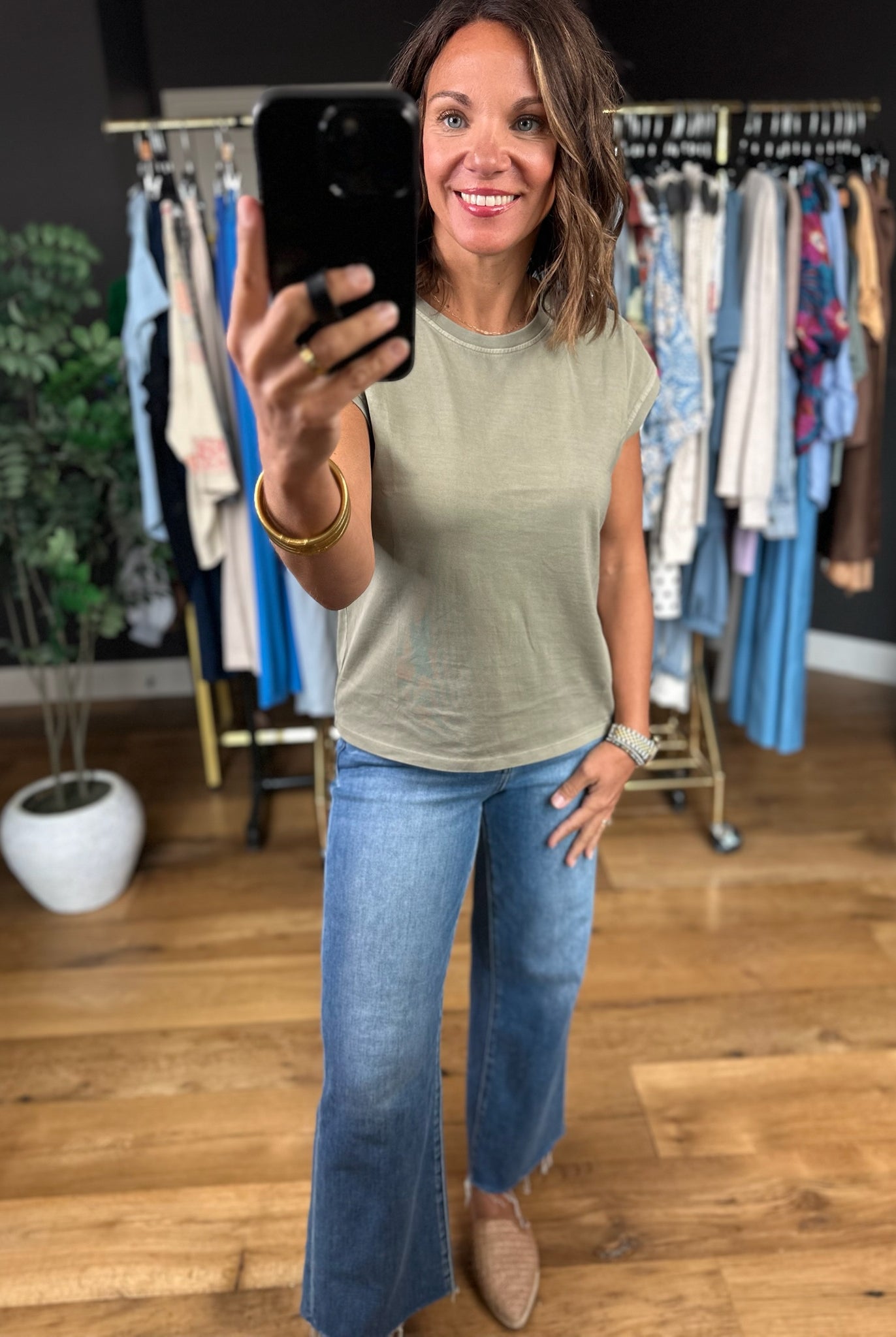 Growing Up Vintage Top-Short Sleeves-Be Cool-Anna Kaytes Boutique, Women's Fashion Boutique in Grinnell, Iowa