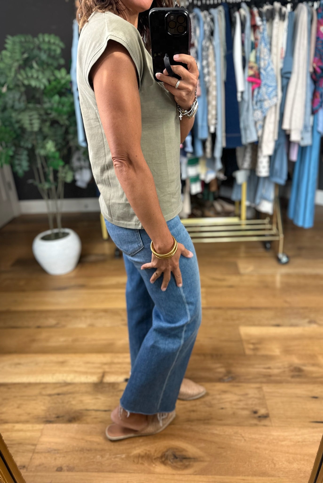 Growing Up Vintage Top-Short Sleeves-Be Cool-Anna Kaytes Boutique, Women's Fashion Boutique in Grinnell, Iowa