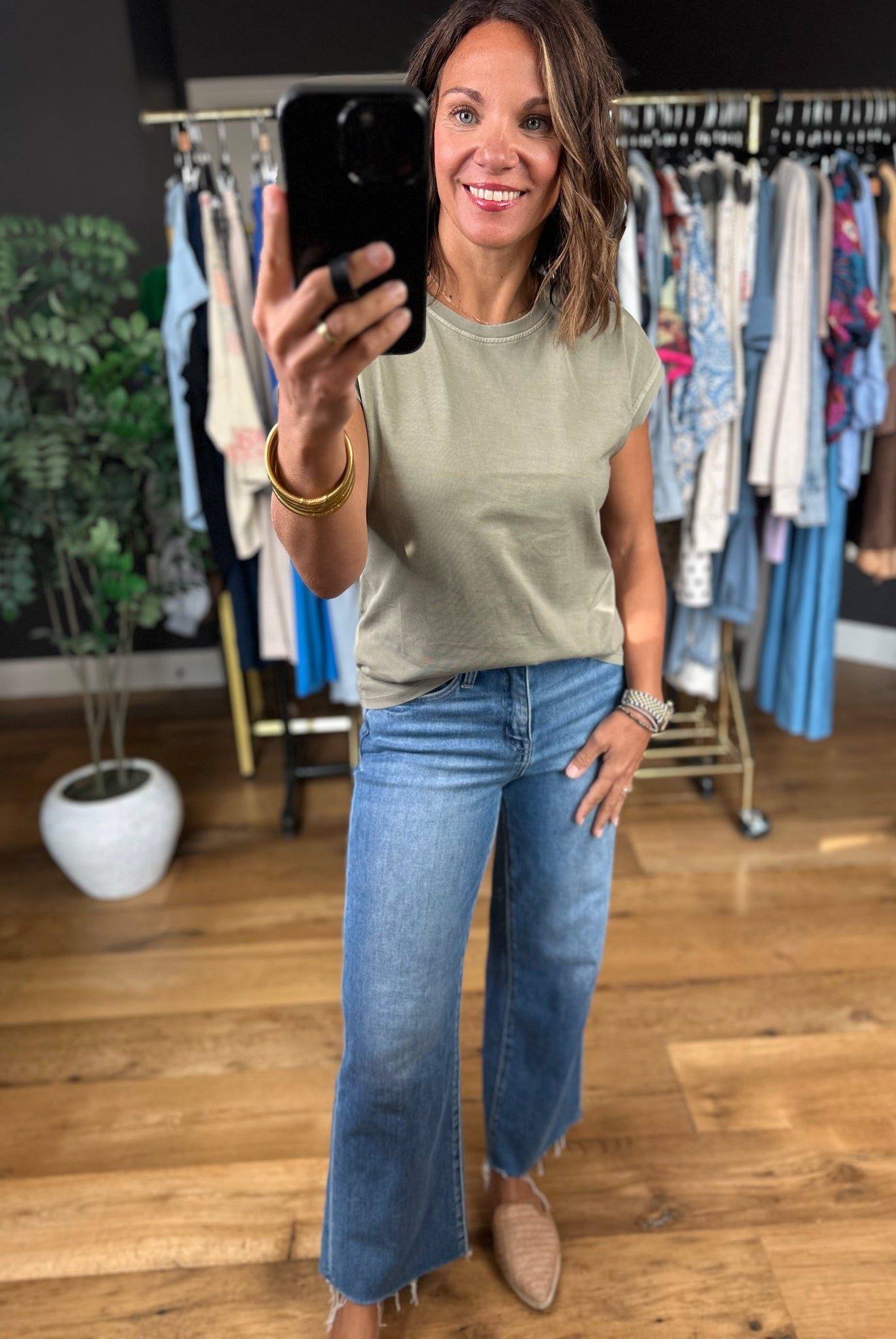 Growing Up Vintage Top-Short Sleeves-Be Cool-Anna Kaytes Boutique, Women's Fashion Boutique in Grinnell, Iowa