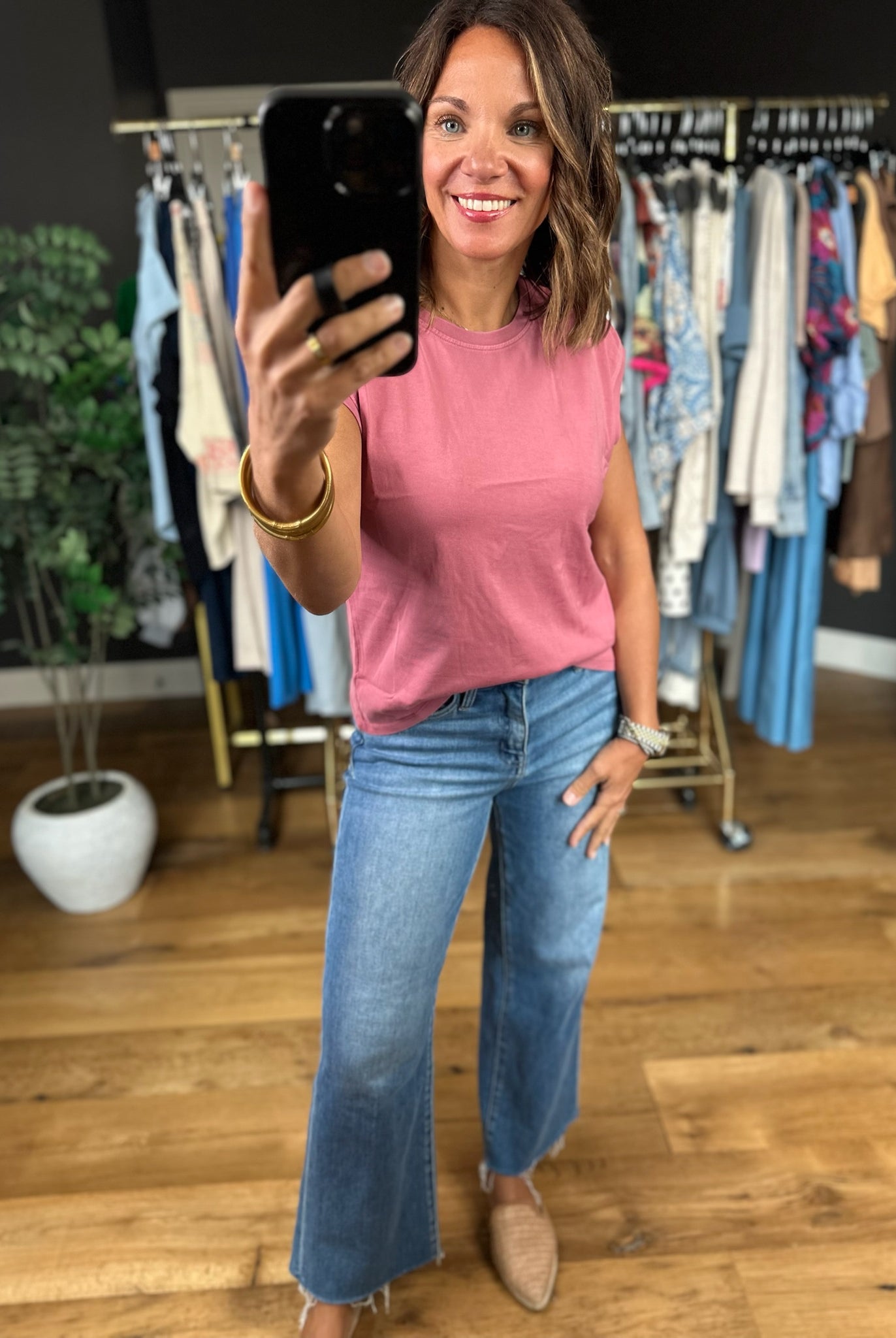 Growing Up Vintage Top-Short Sleeves-Be Cool-Anna Kaytes Boutique, Women's Fashion Boutique in Grinnell, Iowa