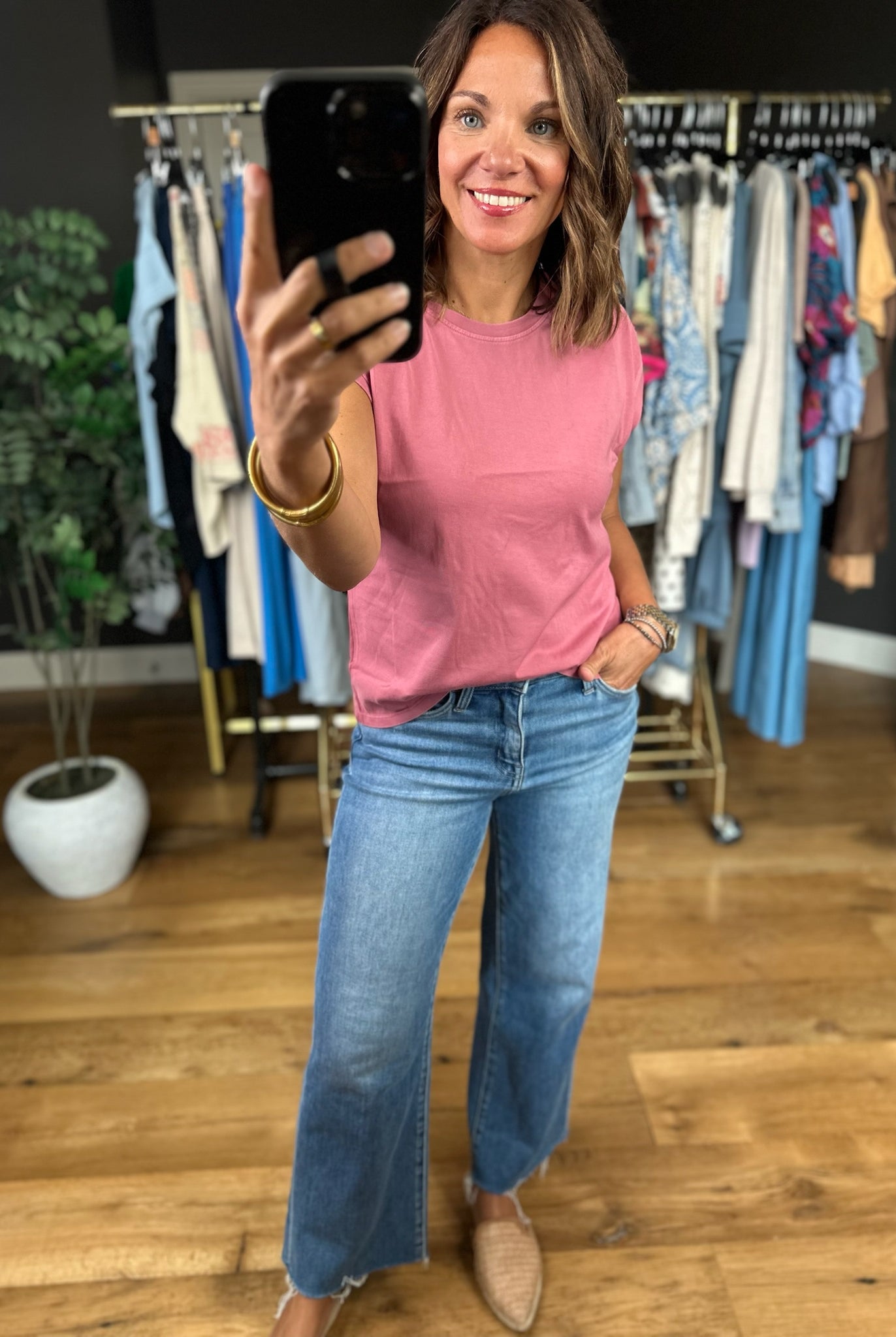 Growing Up Vintage Top-Short Sleeves-Be Cool-Anna Kaytes Boutique, Women's Fashion Boutique in Grinnell, Iowa