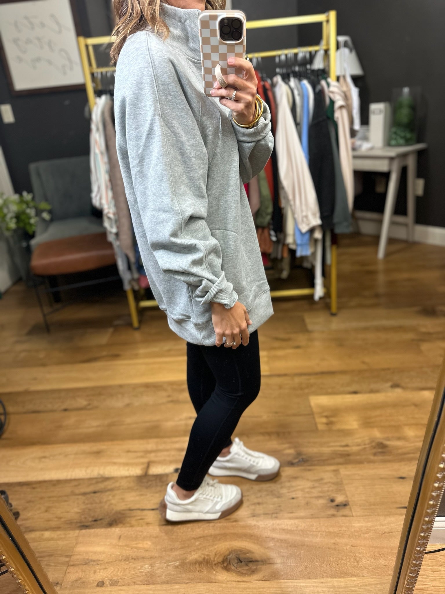 Key To My Heart Zip Pullover - Multiple Options-Very J-Anna Kaytes Boutique, Women's Fashion Boutique in Grinnell, Iowa