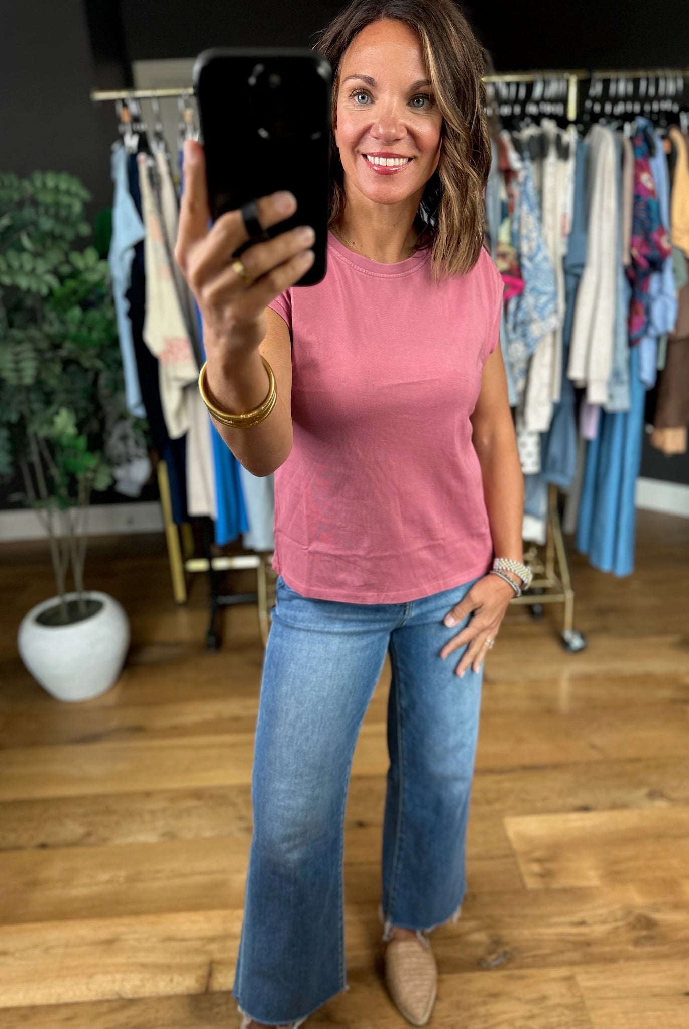 Growing Up Vintage Top-Short Sleeves-Be Cool-Anna Kaytes Boutique, Women's Fashion Boutique in Grinnell, Iowa