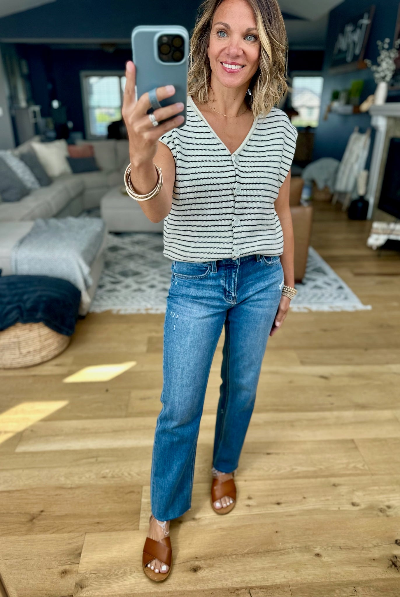 The Anne Mid-Rise Ankle Straight Denim-Vervet-Anna Kaytes Boutique, Women's Fashion Boutique in Grinnell, Iowa